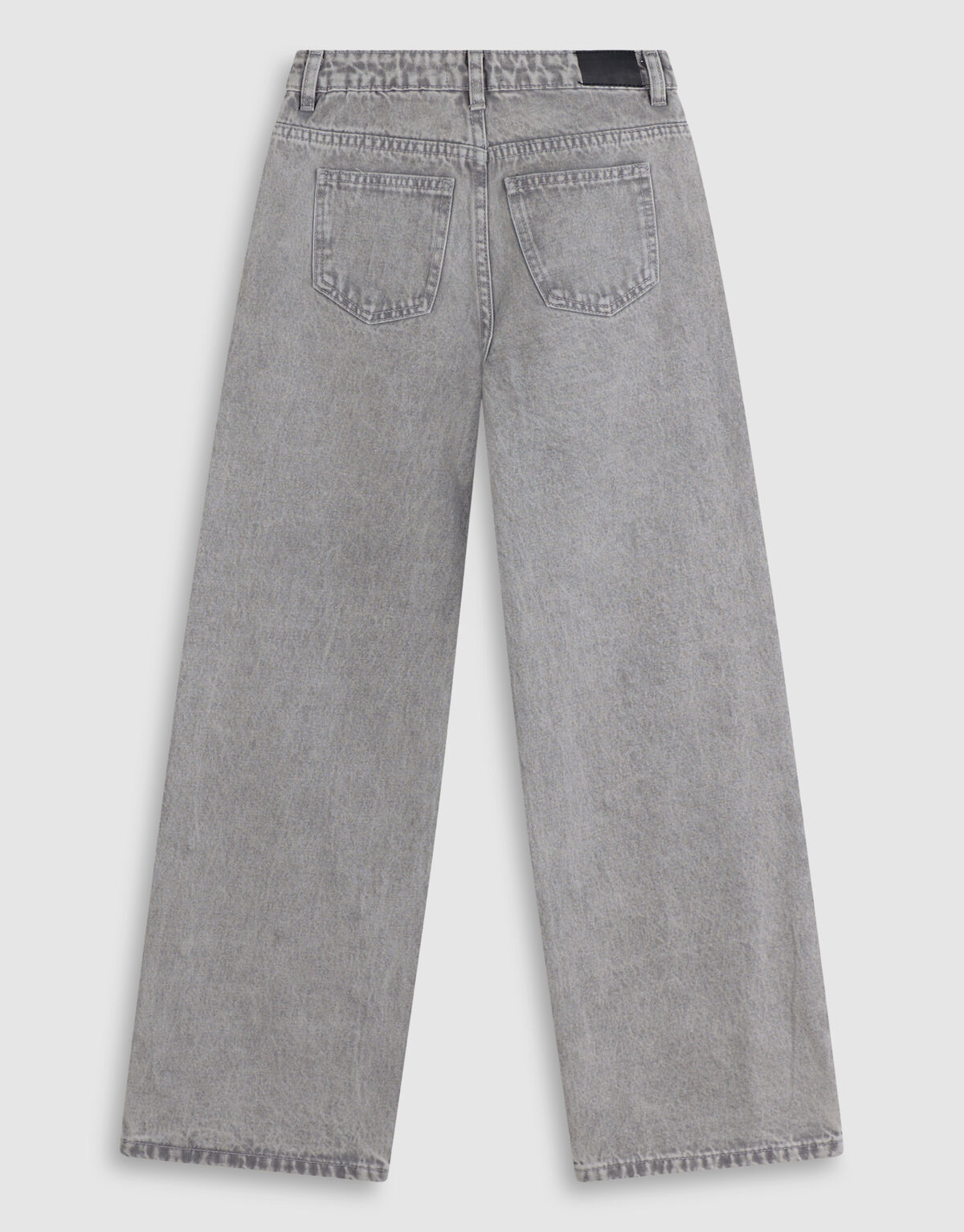 Studded Wide Leg Fit Jeans Grijs SHOEBY GIRLS