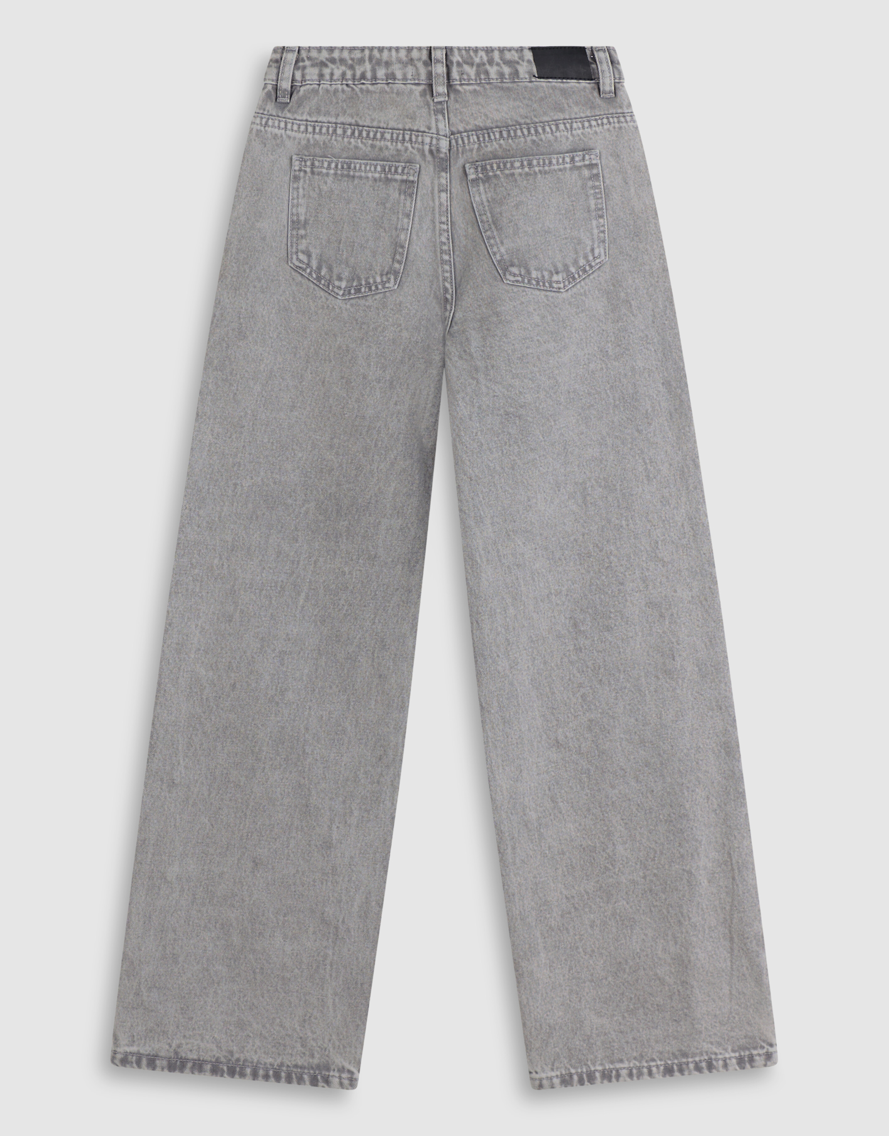Studded Wide Leg Fit Jeans Grijs SHOEBY GIRLS
