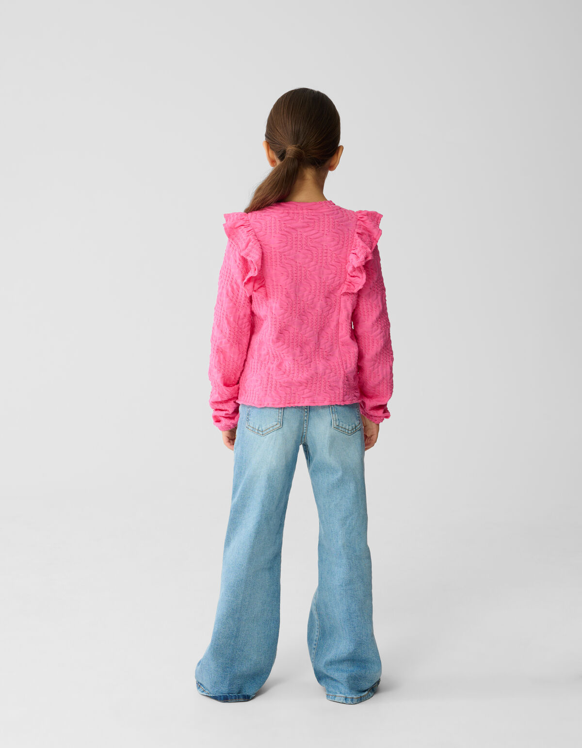 Ruffle Top Lichtroze SHOEBY GIRLS