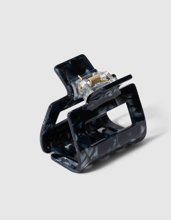 Square Haarklem Zwart SHOEBY ACCESSOIRES