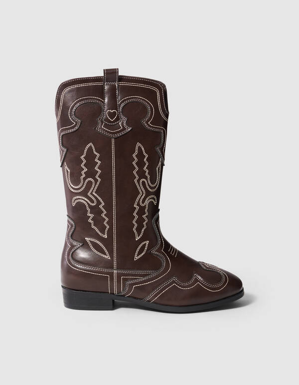 Heart Buckle Laarzen Bruin SHOEBY SHOES