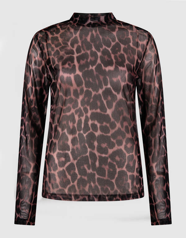 Mesh Jaguar Top Bruin SHOEBY WOMEN