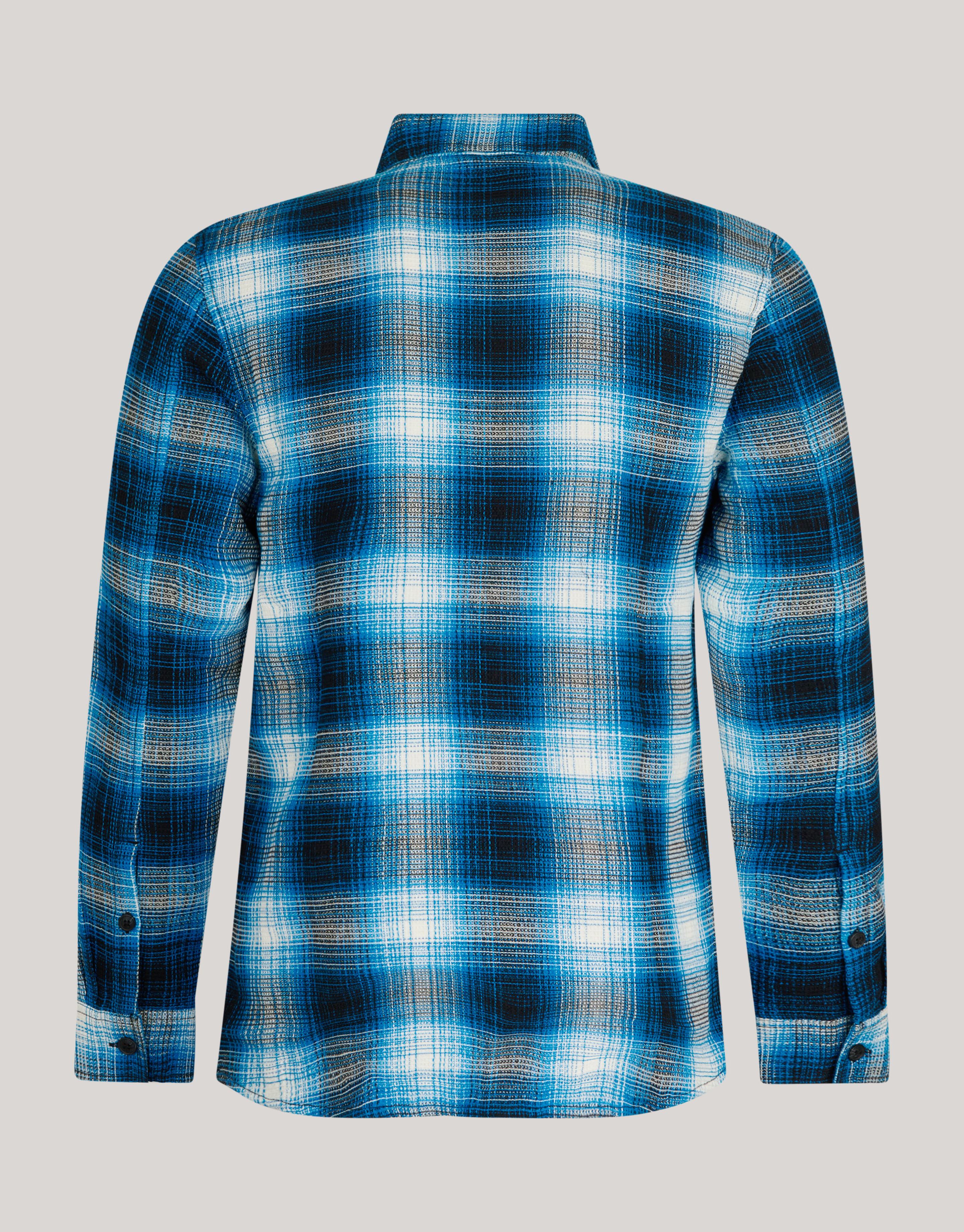 Ruiten Overhemd Donkerblauw SHOEBY MEN