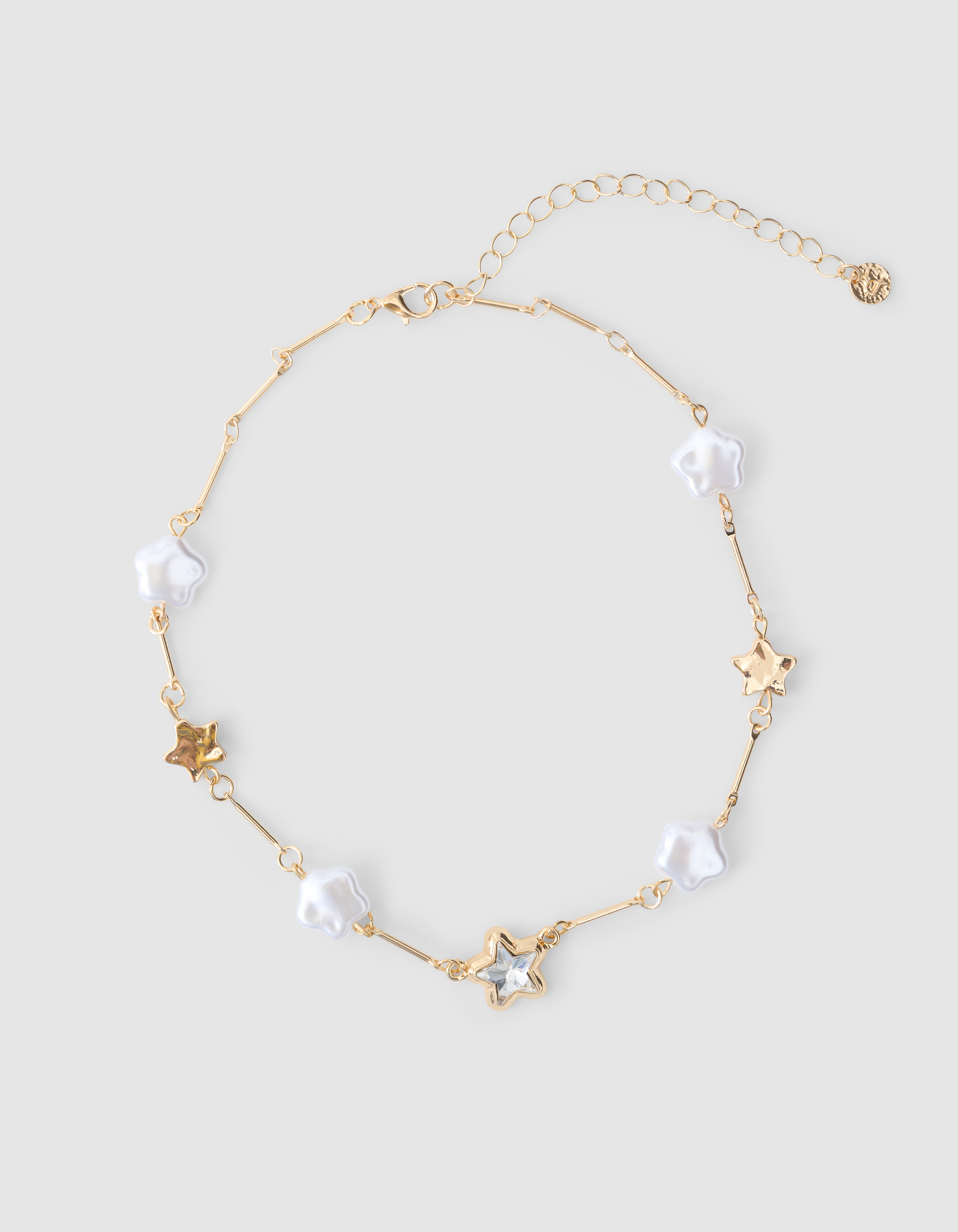 Parel Star Ketting Goud SHOEBY ACCESSOIRES