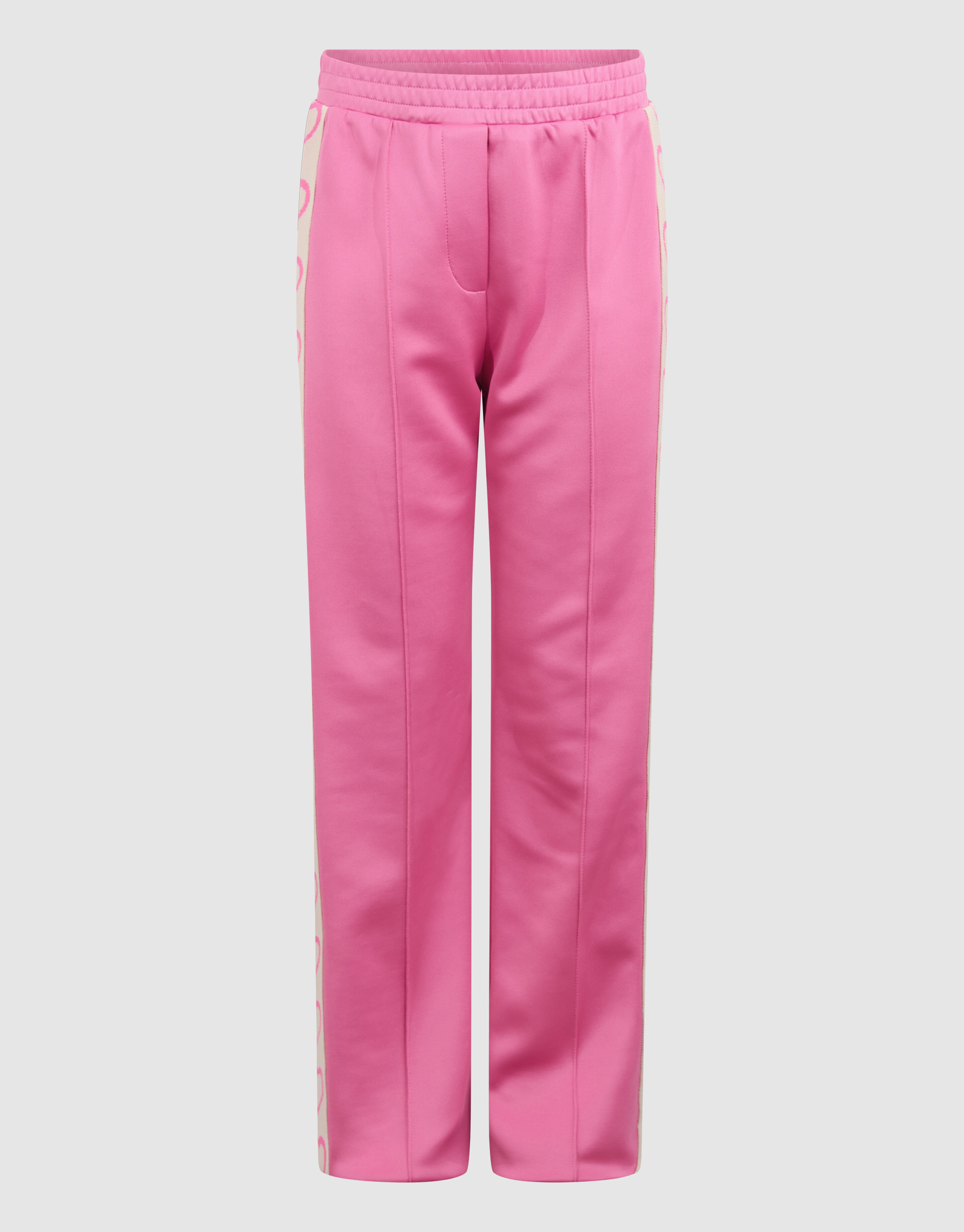 Sporty Heart Wide Leg Broek Roze SHOEBY GIRLS