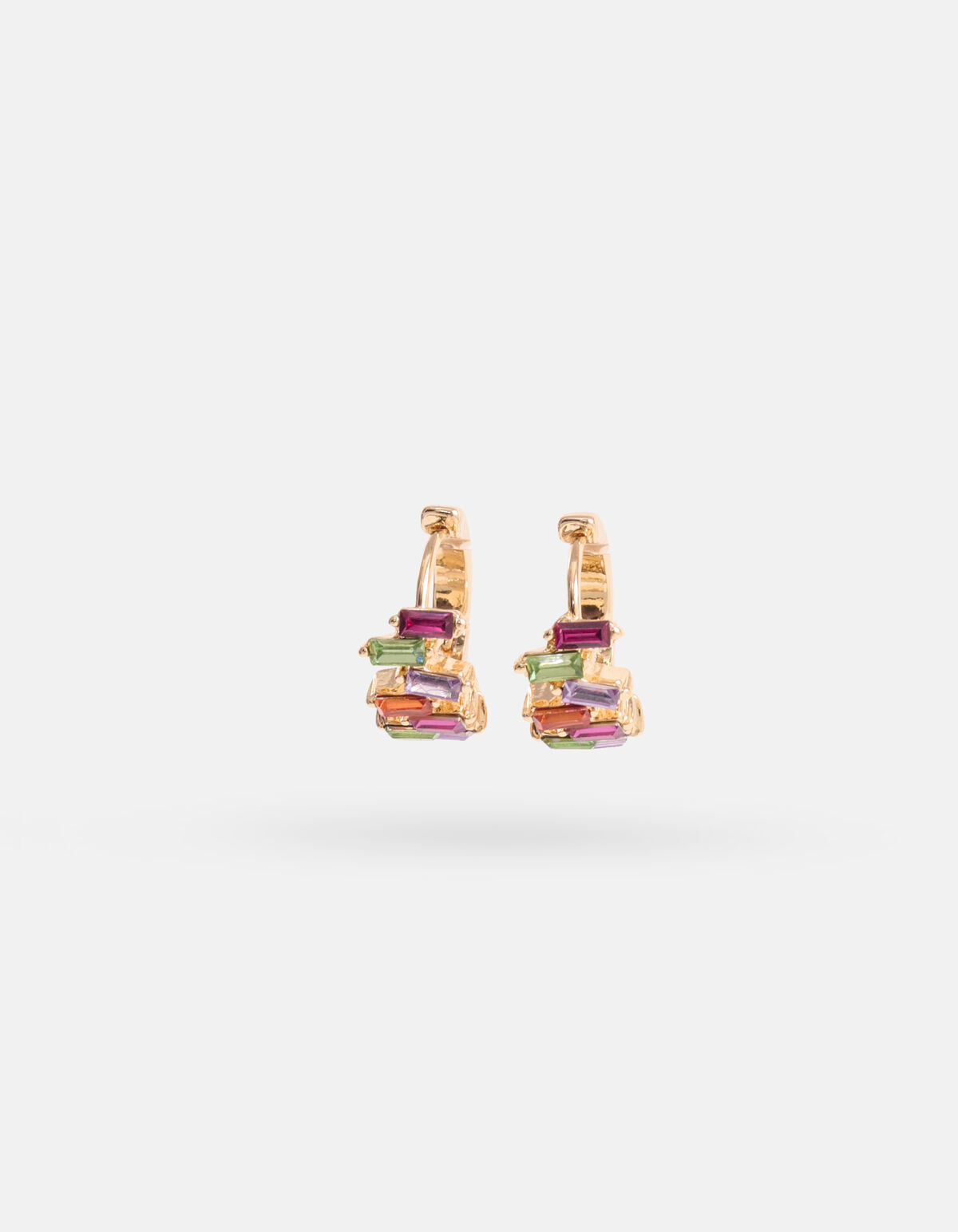 Multi Gekleurde Oorbellen SHOEBY ACCESSOIRES