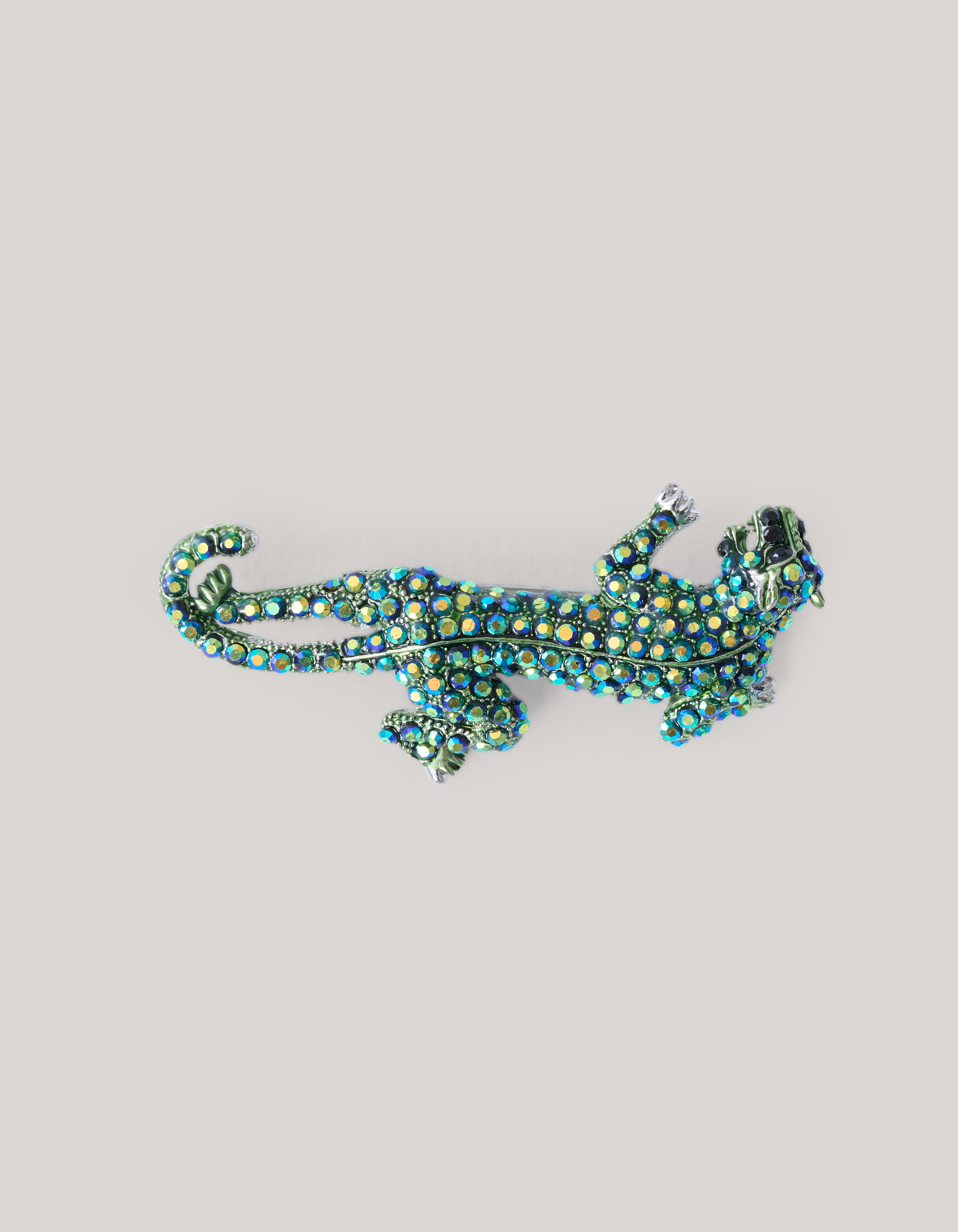 Strass Jaguar Broche Groen SHOEBY ACCESSOIRES