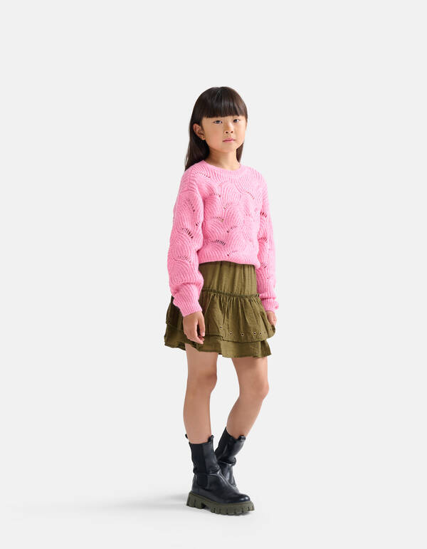 Gebreide Trui Roze SHOEBY GIRLS
