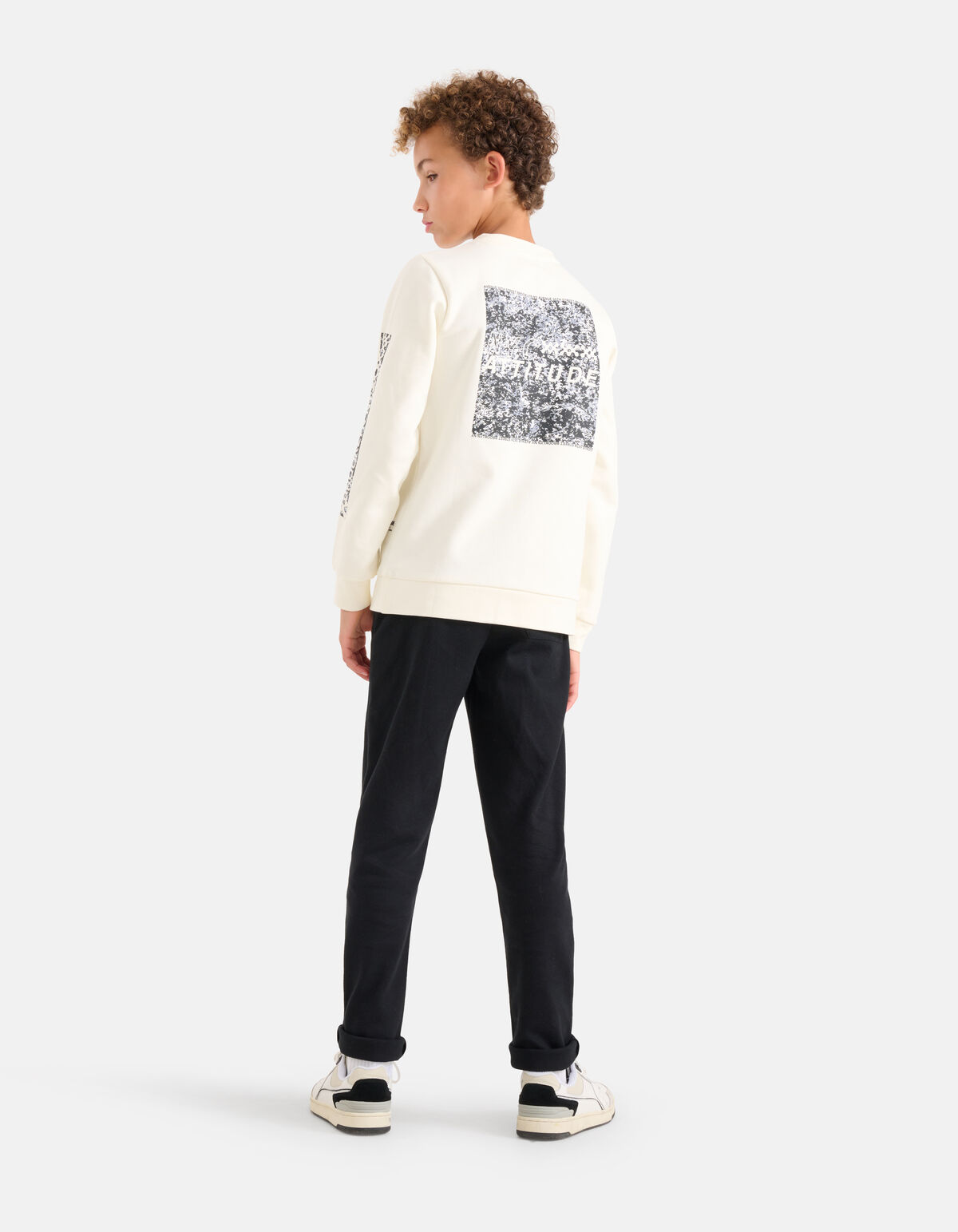 Slim Fit Broek Zwart SHOEBY BOYS