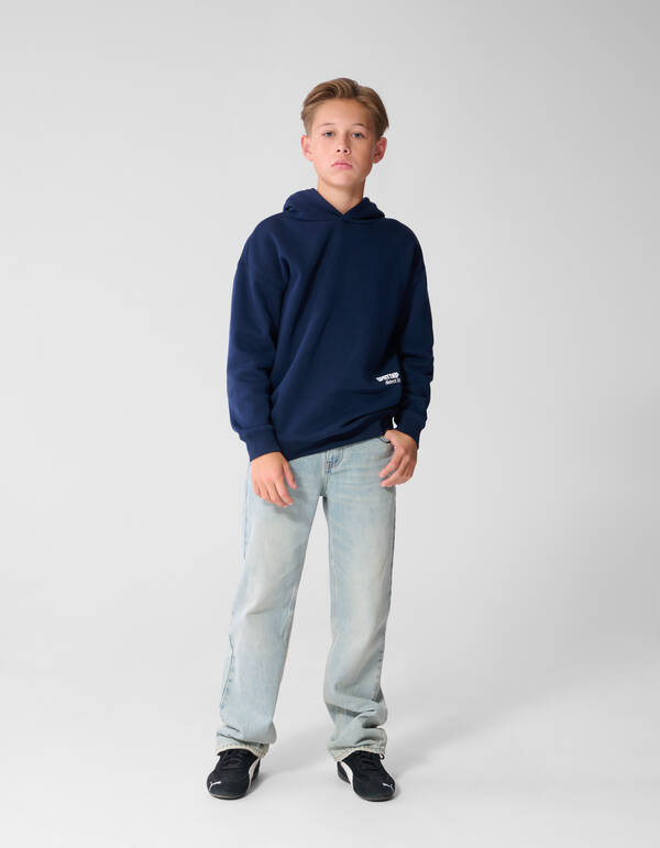 Oversized Hoodie Donkerblauw SHOEBY BOYS