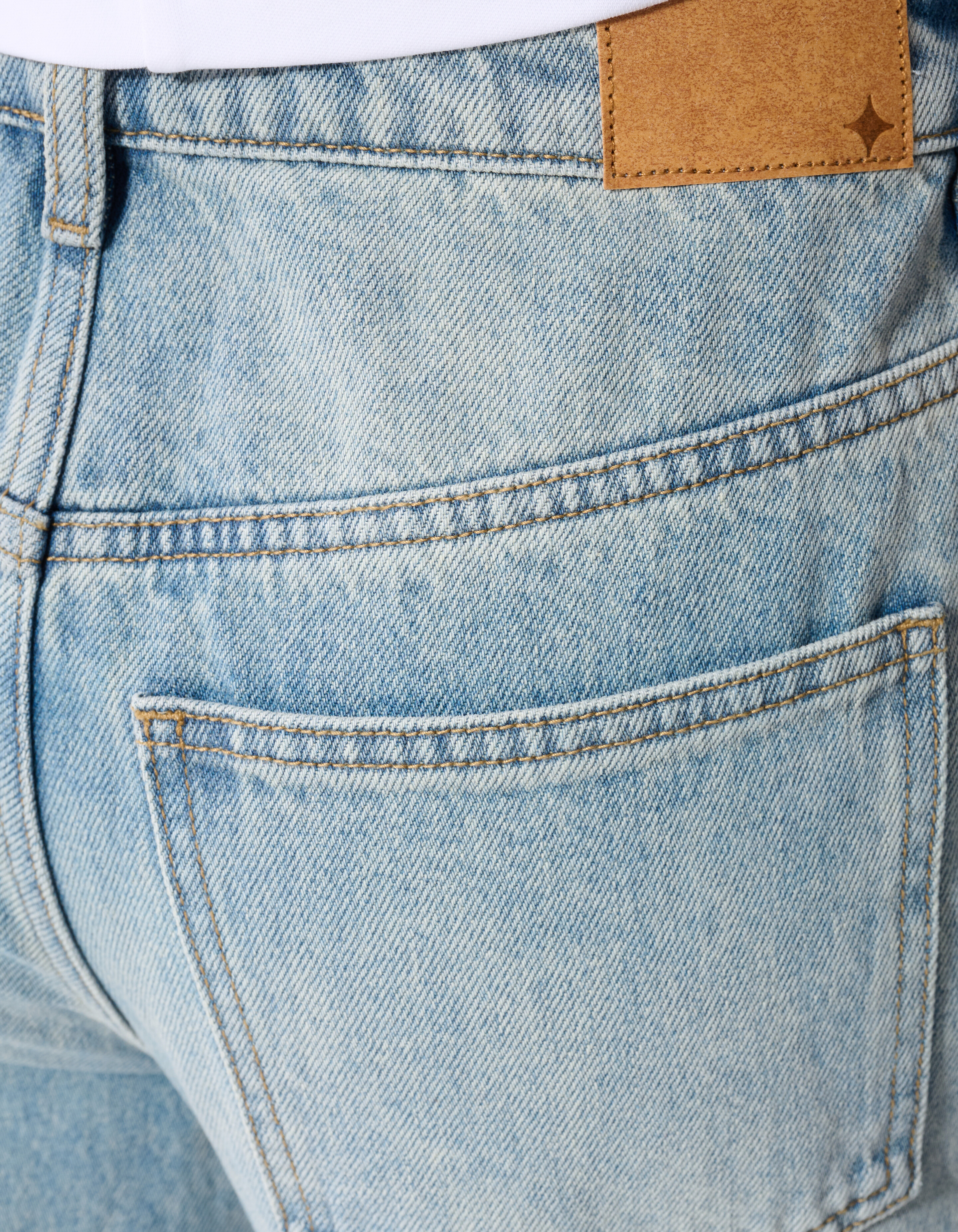 Heavy Barrel Fit Jeans Lichtblauw SHOEBY WOMEN