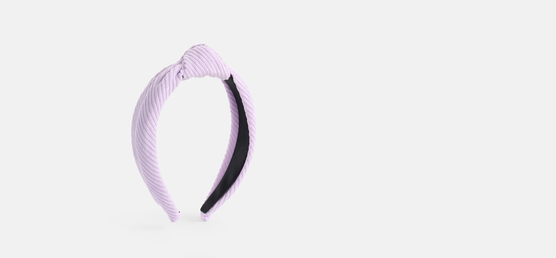 Rib Knot Haarband Lichtpaars SHOEBY ACCESSOIRES