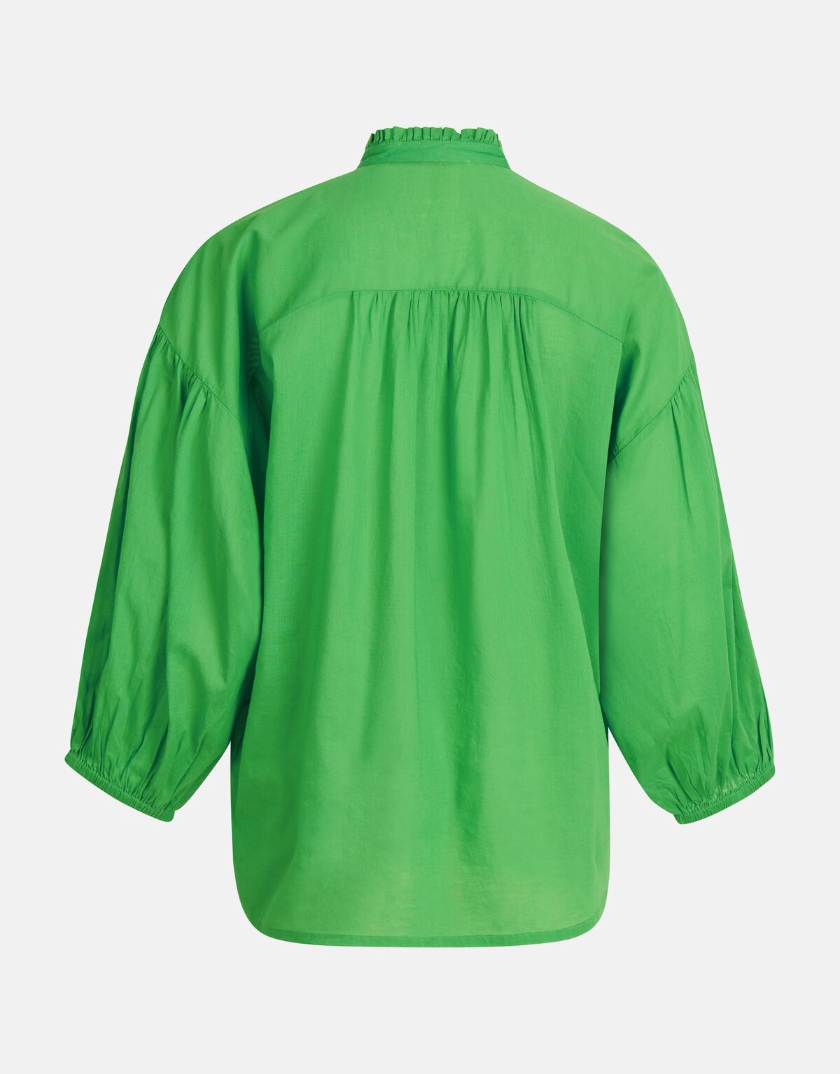 Embroidery Blouse Groen SHOEBY WOMEN