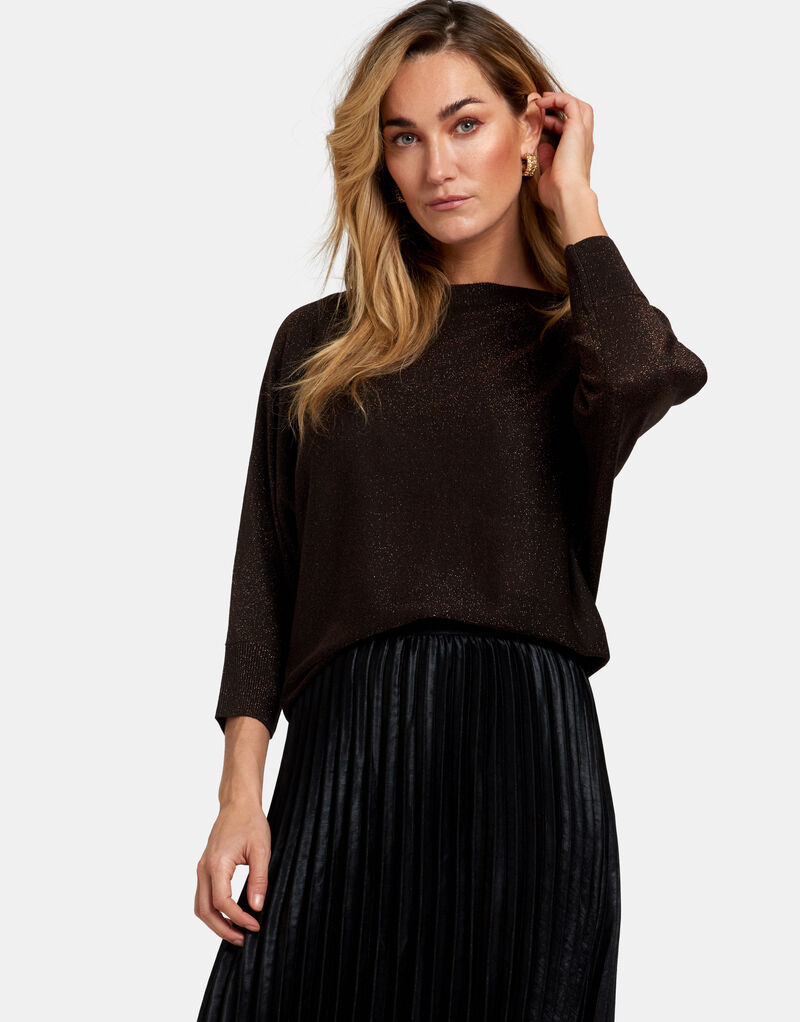 Glitter Batwing Trui