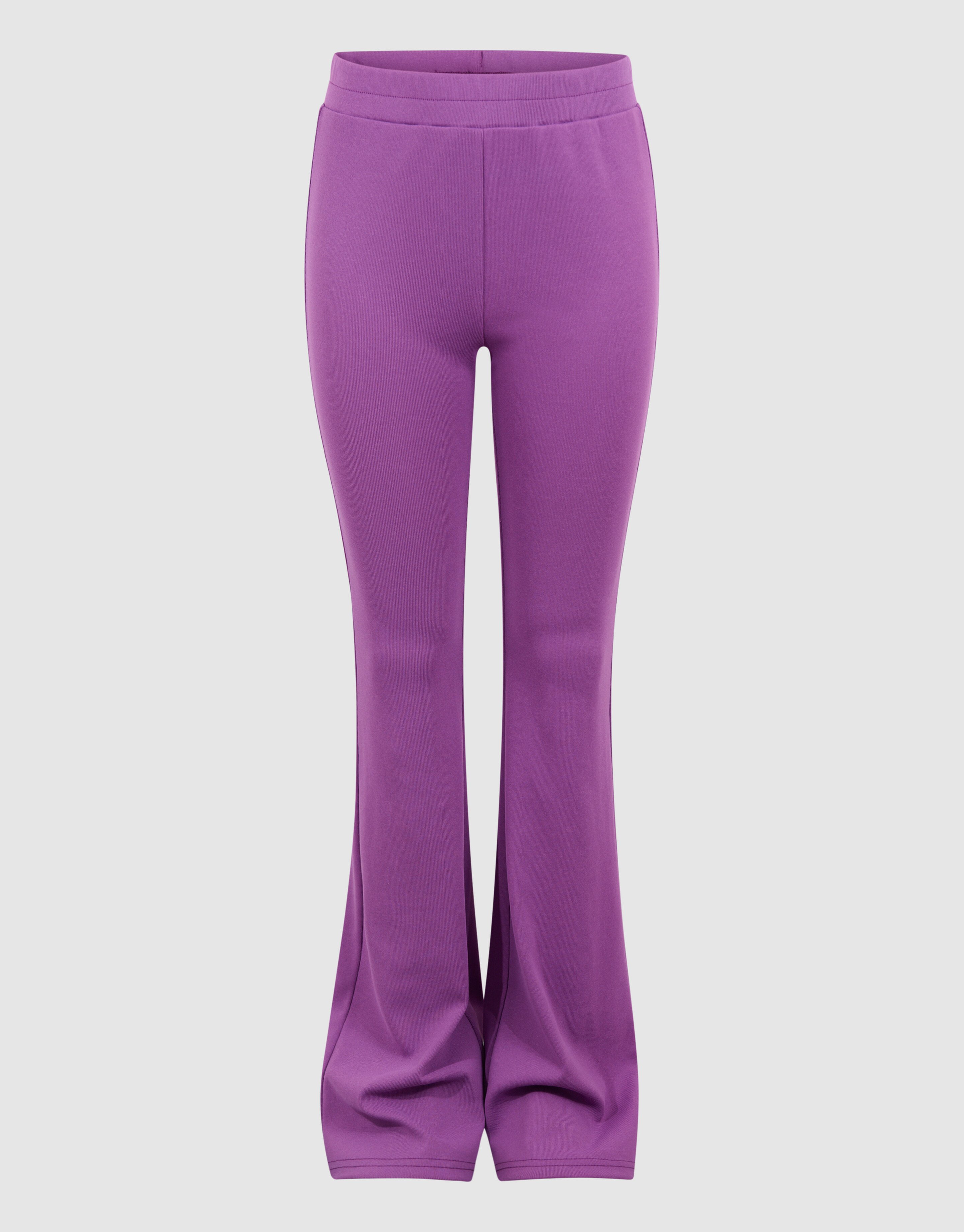Flared Legging Paars SHOEBY GIRLS