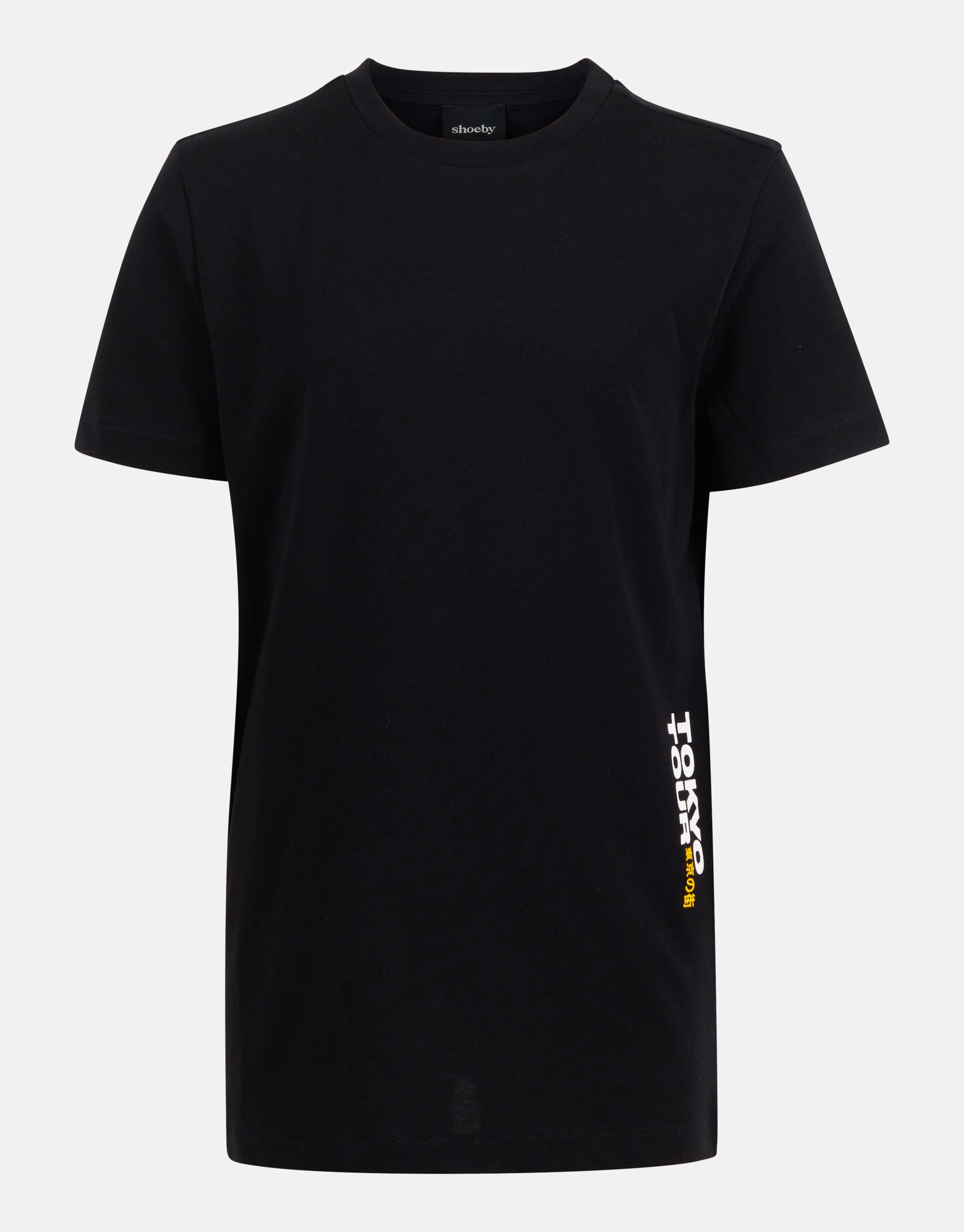 Grafisch Artwork T-shirt Zwart SHOEBY BOYS