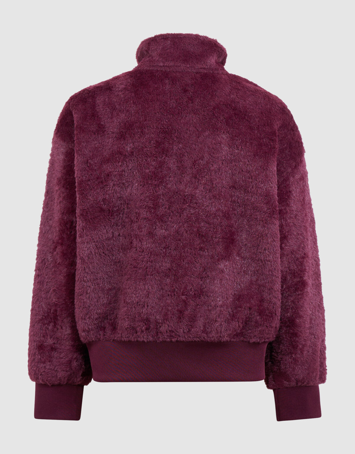 Fluffy Sporty Vest Donkerrood SHOEBY GIRLS