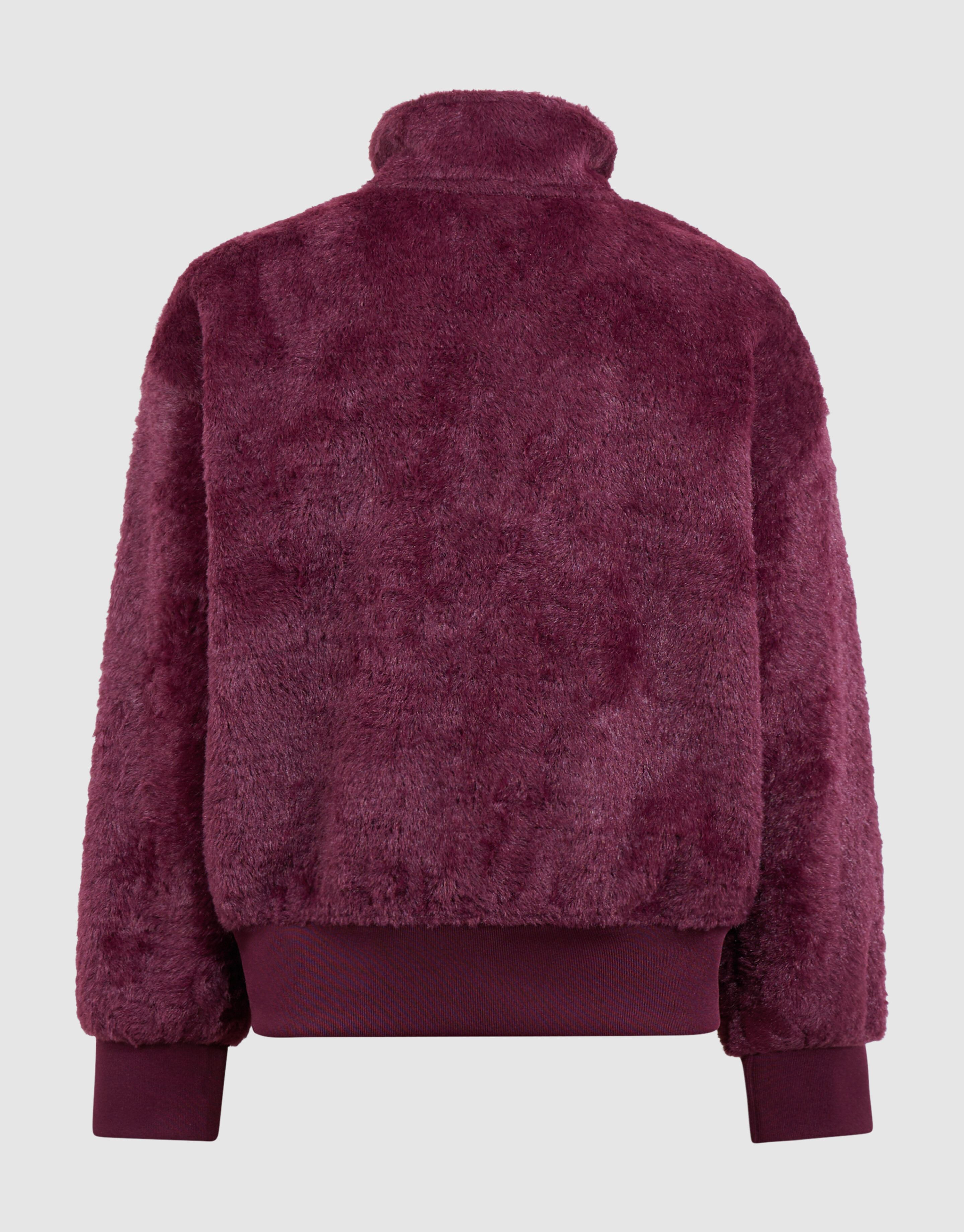 Fluffy Sporty Vest Donkerrood SHOEBY GIRLS