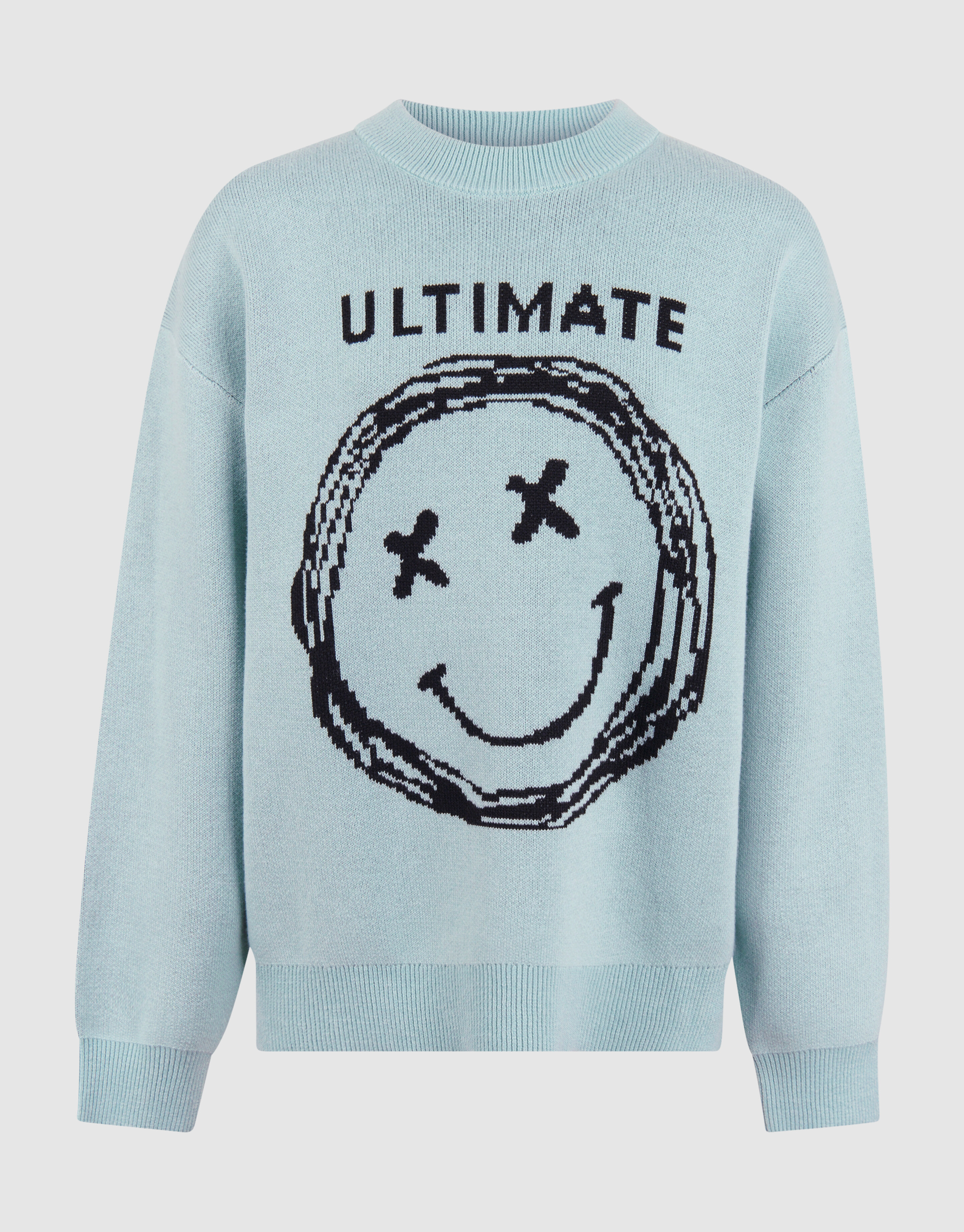 Smiley Gebreide Trui Lichtgroen SHOEBY BOYS