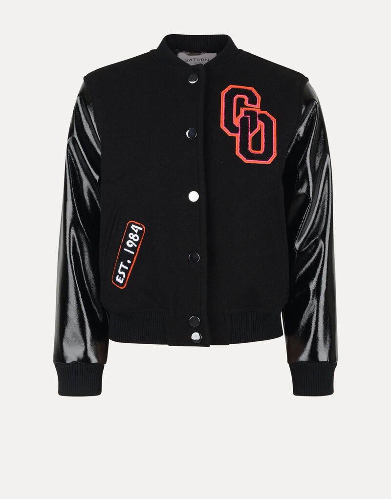 Hally Varsity Bomber by Nicolette van Dam
