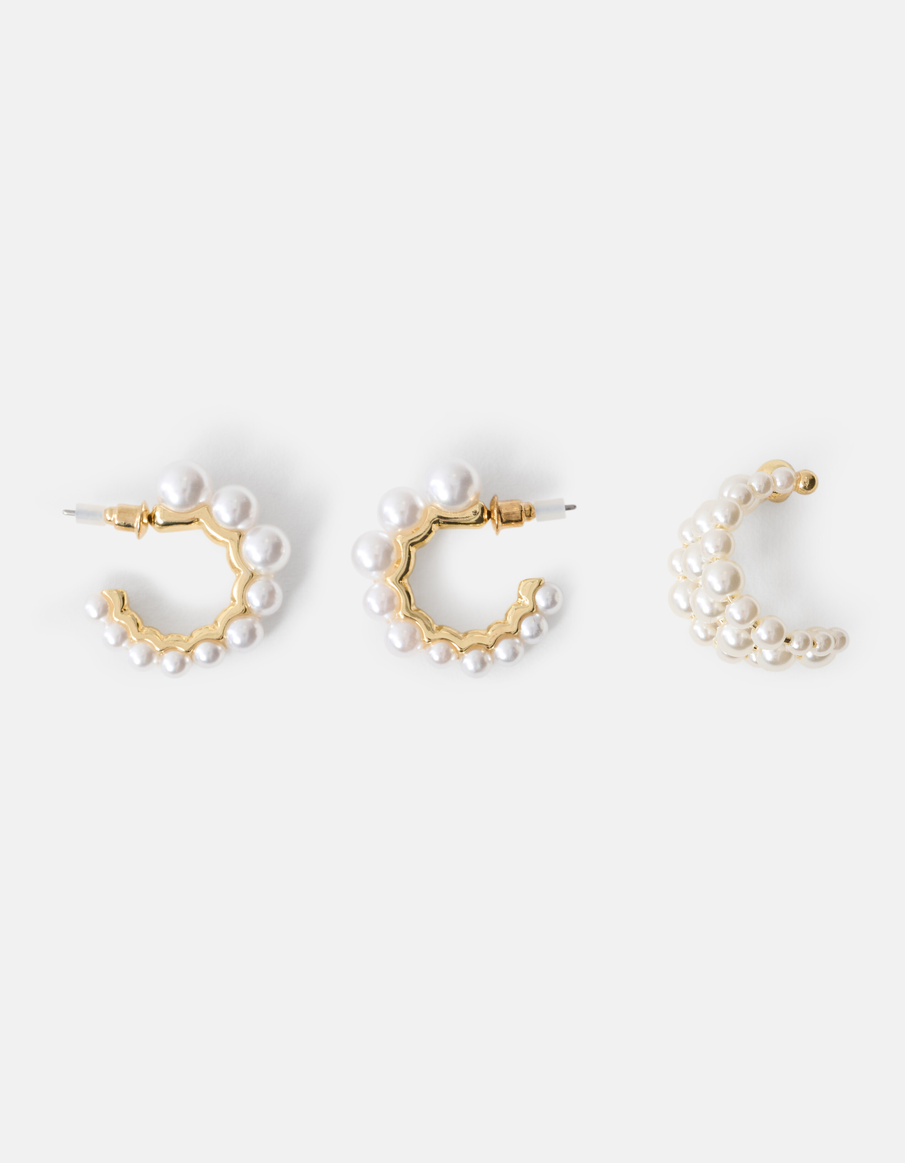 Parel Oorbellen Set Goud SHOEBY ACCESSOIRES