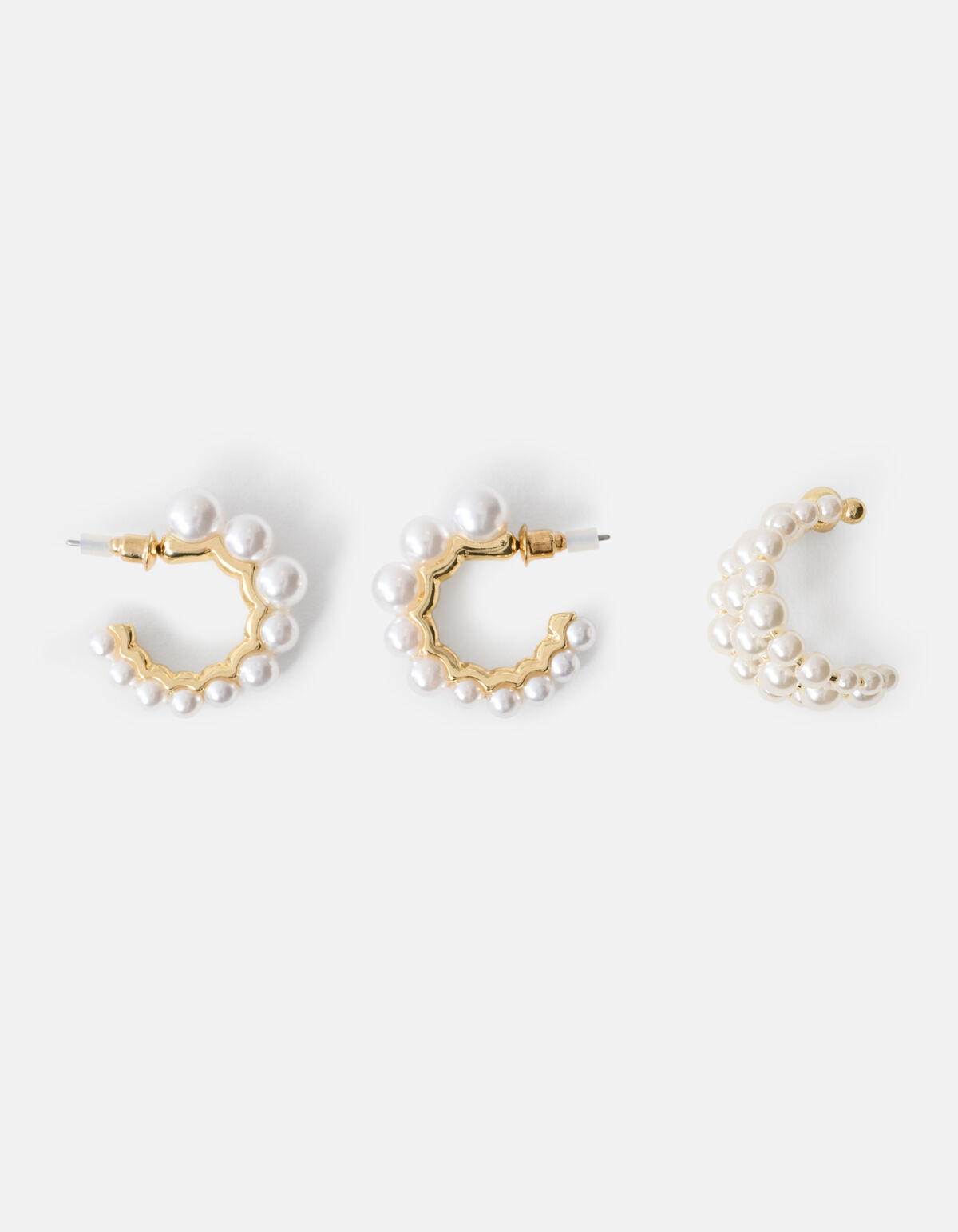 Parel Oorbellen Set Goud SHOEBY ACCESSOIRES