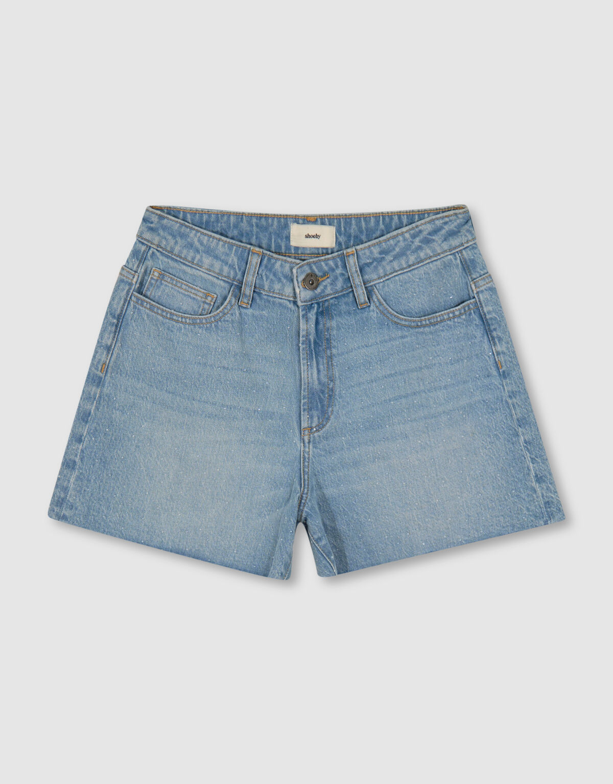 Strass Denim Short Bleached SHOEBY WOMEN