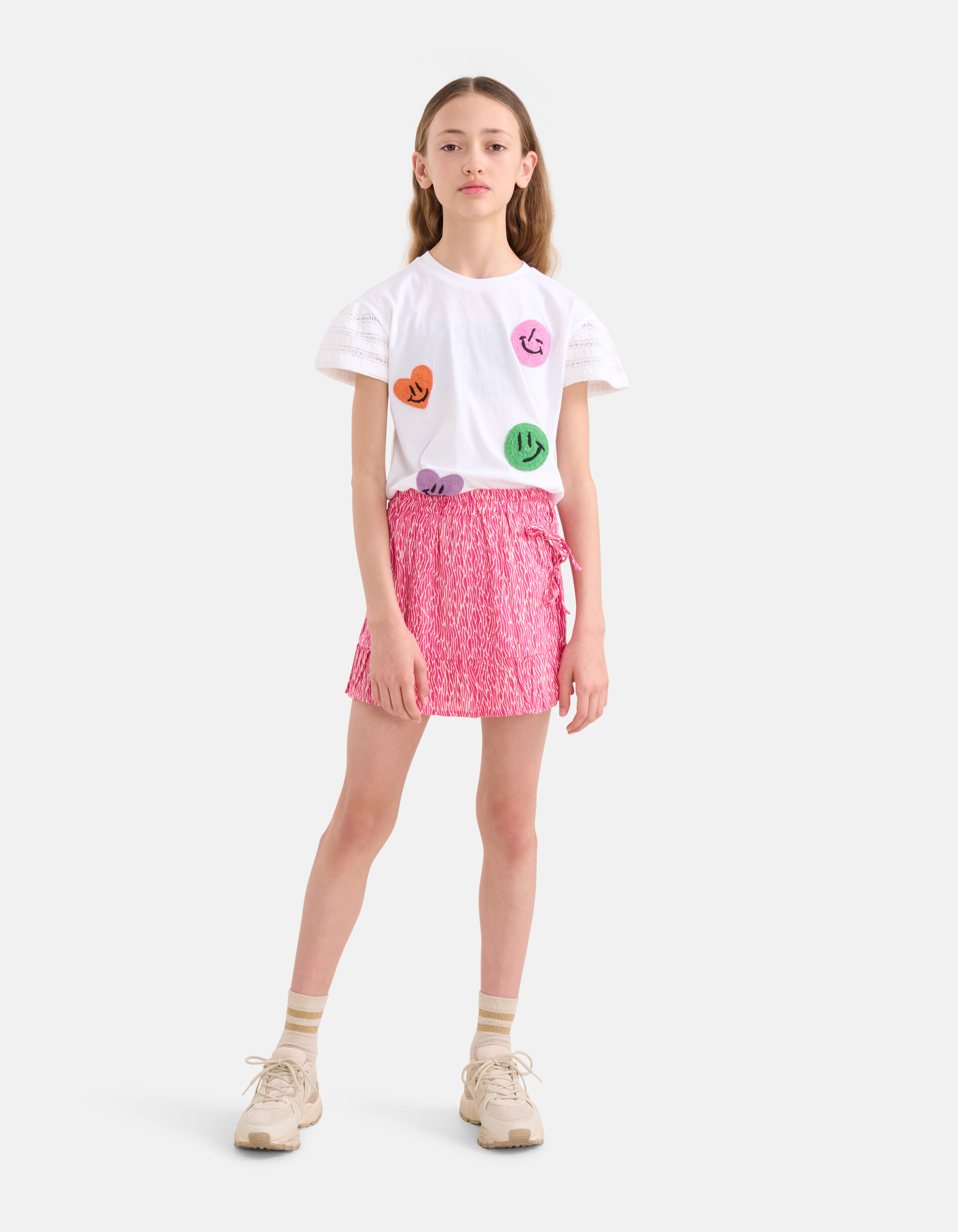 Printed Skort Roze SHOEBY GIRLS