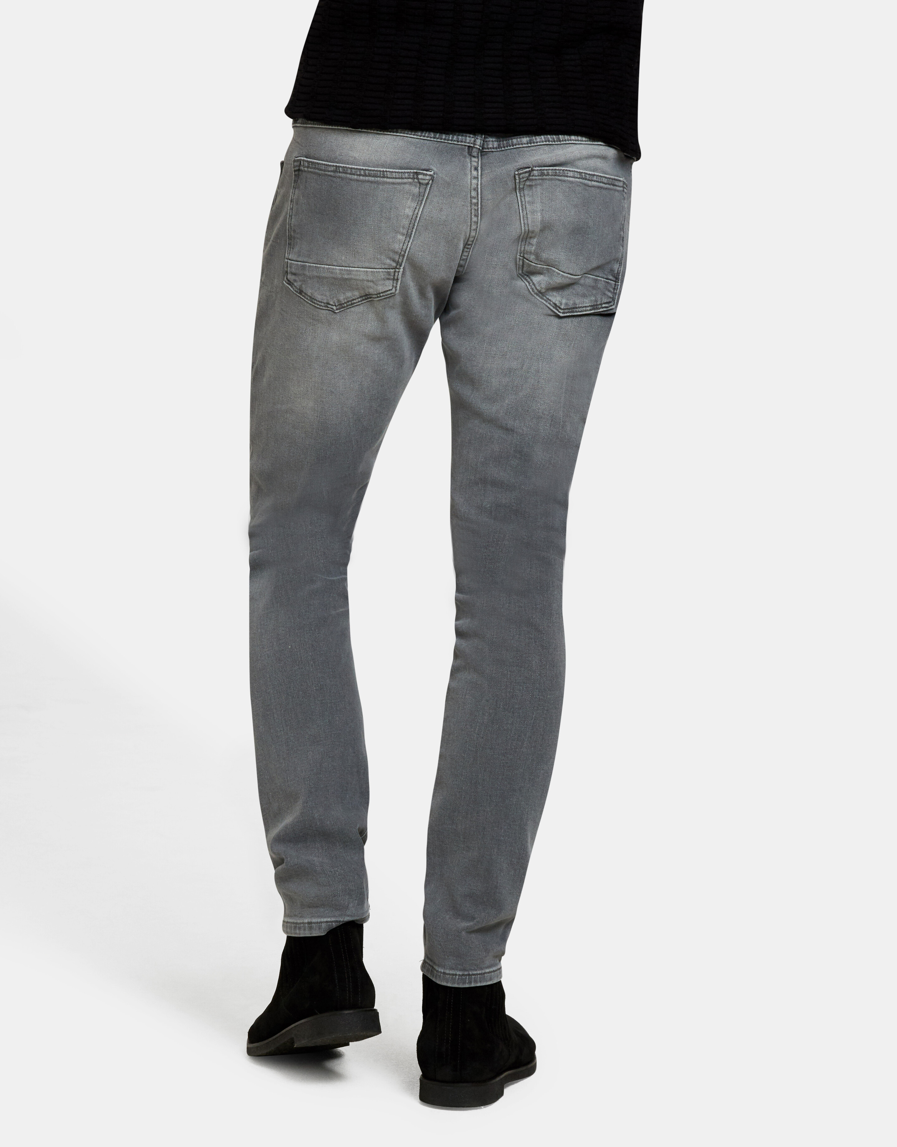 Leroy Skinny Grey Jeans L32 Refill