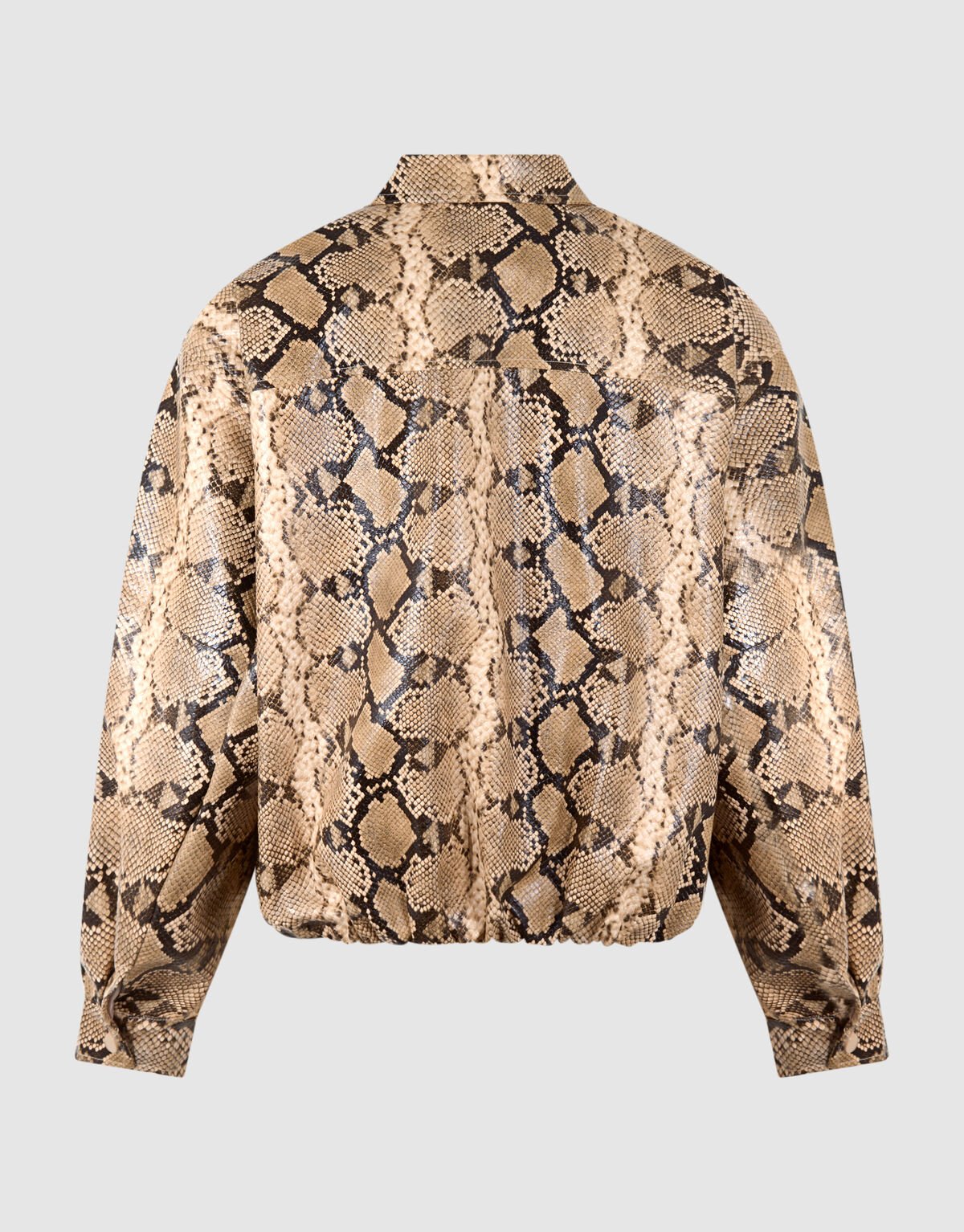 Oversized Snake Jack Lichtbruin SHOEBY WOMEN