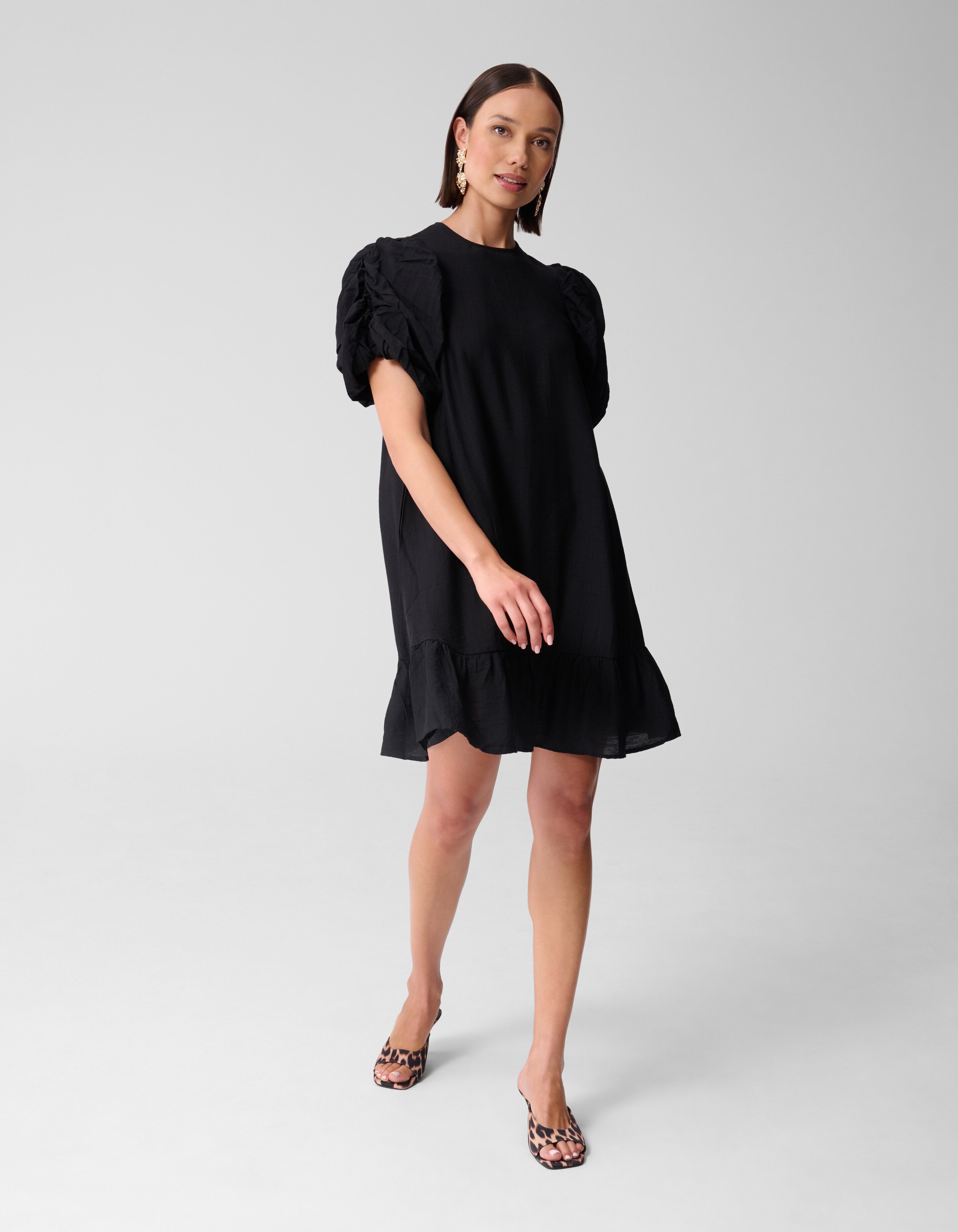 Puffy Mini Jurk Zwart SHOEBY WOMEN