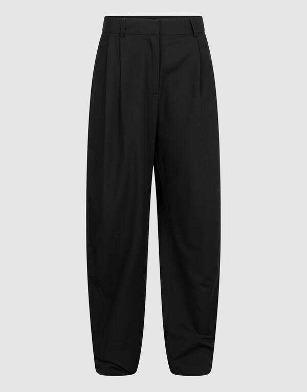 Loose Fit Pantalon Zwart By Anna SHOEBY WOMEN