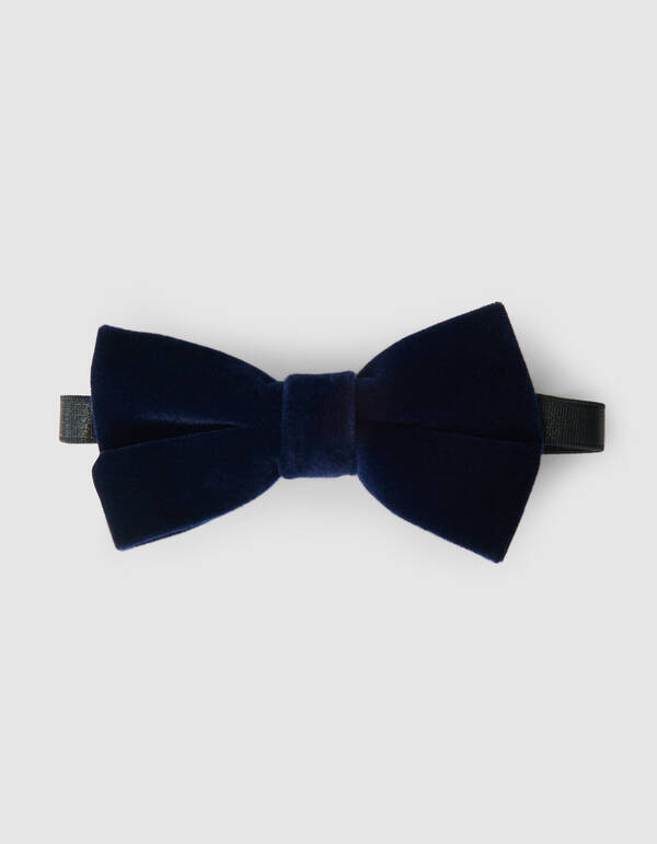 Velvet Strik Donkerblauw SHOEBY ACCESSOIRES