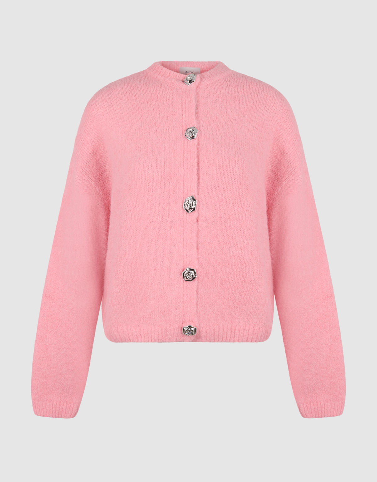 Fancy Button Vest Lichtroze SHOEBY WOMEN