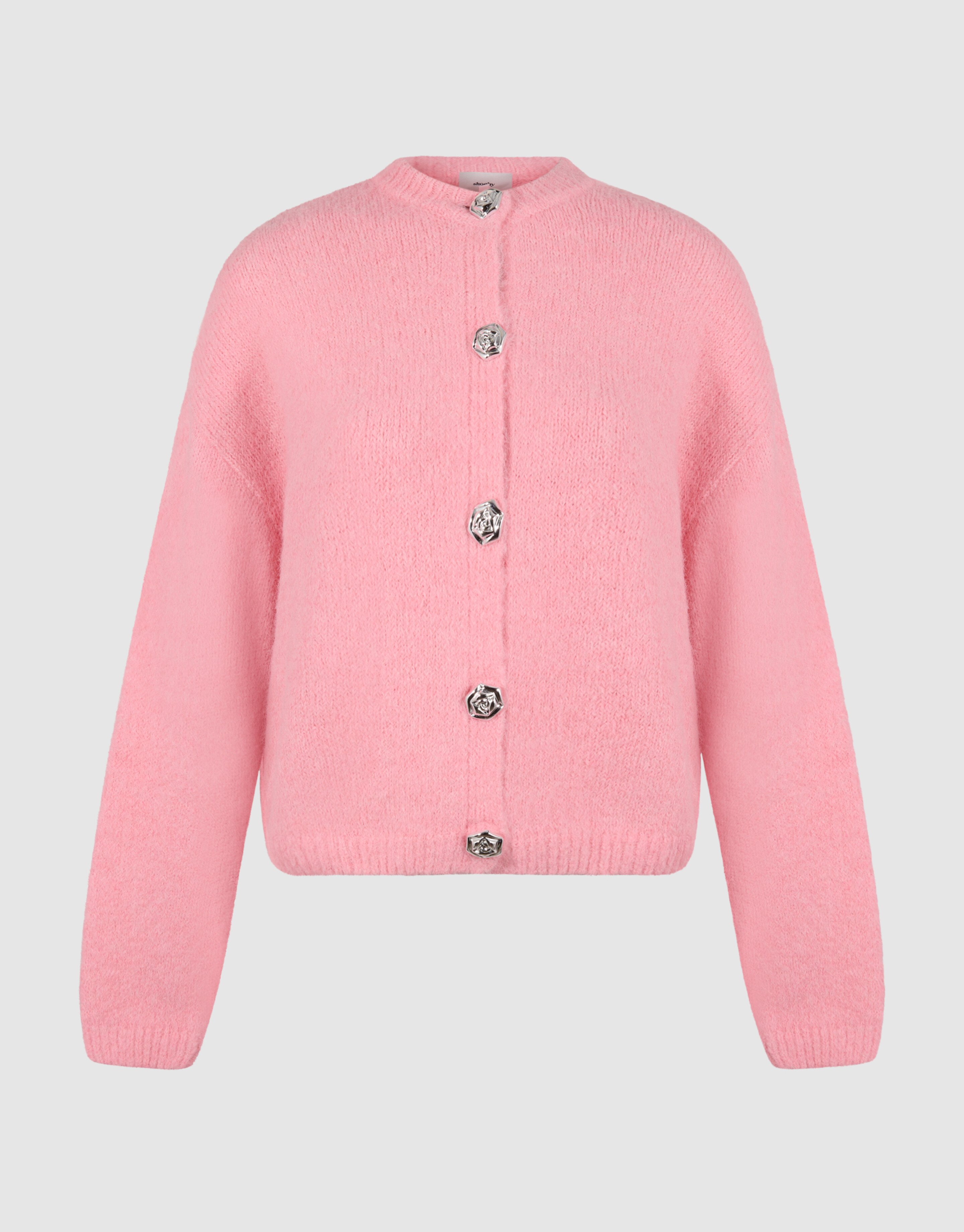 Fancy Button Vest Lichtroze SHOEBY WOMEN