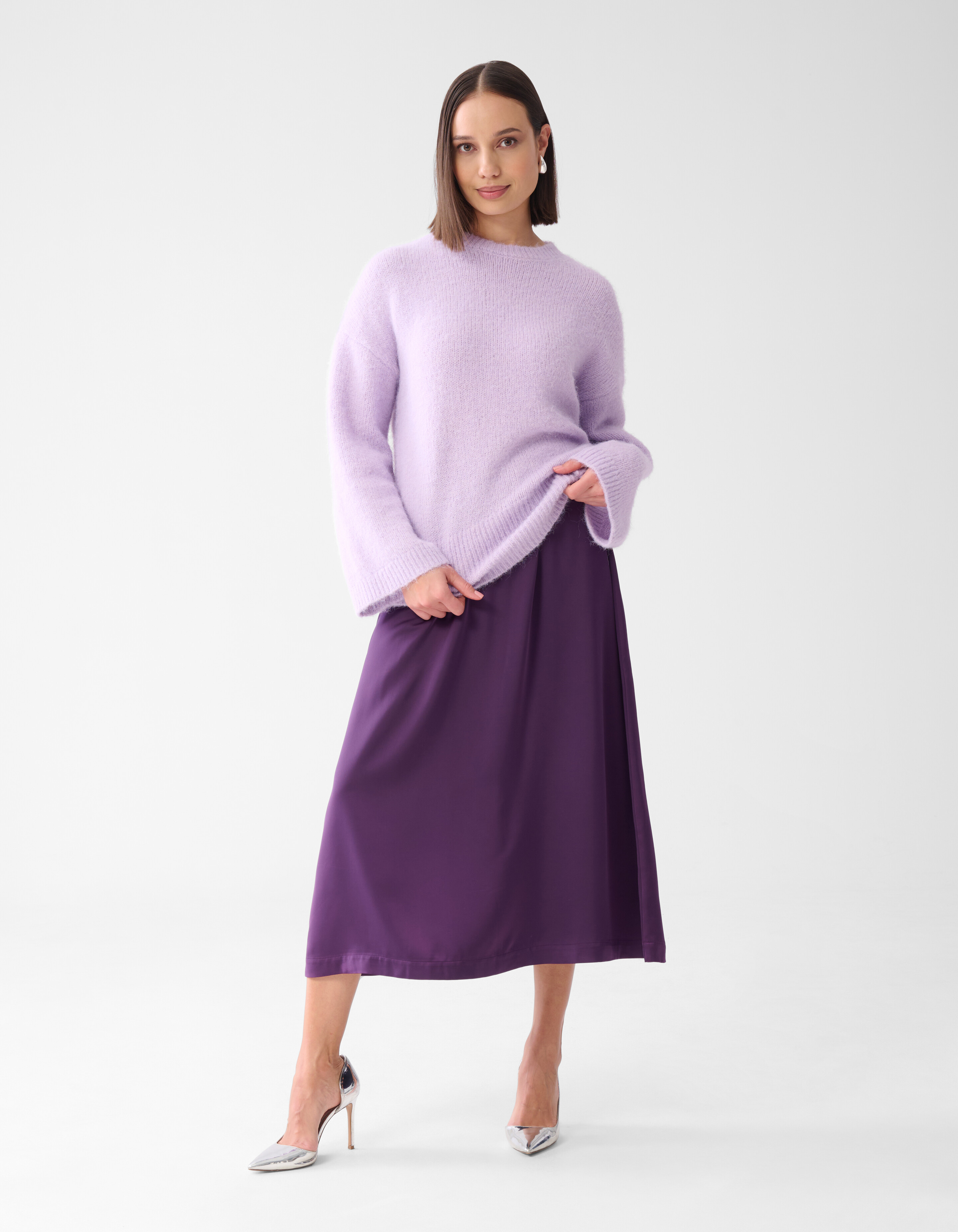 Oversized Trui Lichtpaars SHOEBY WOMEN