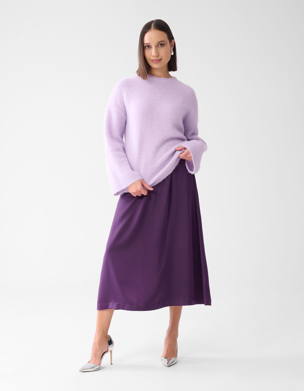 Oversized Trui Lichtpaars SHOEBY WOMEN