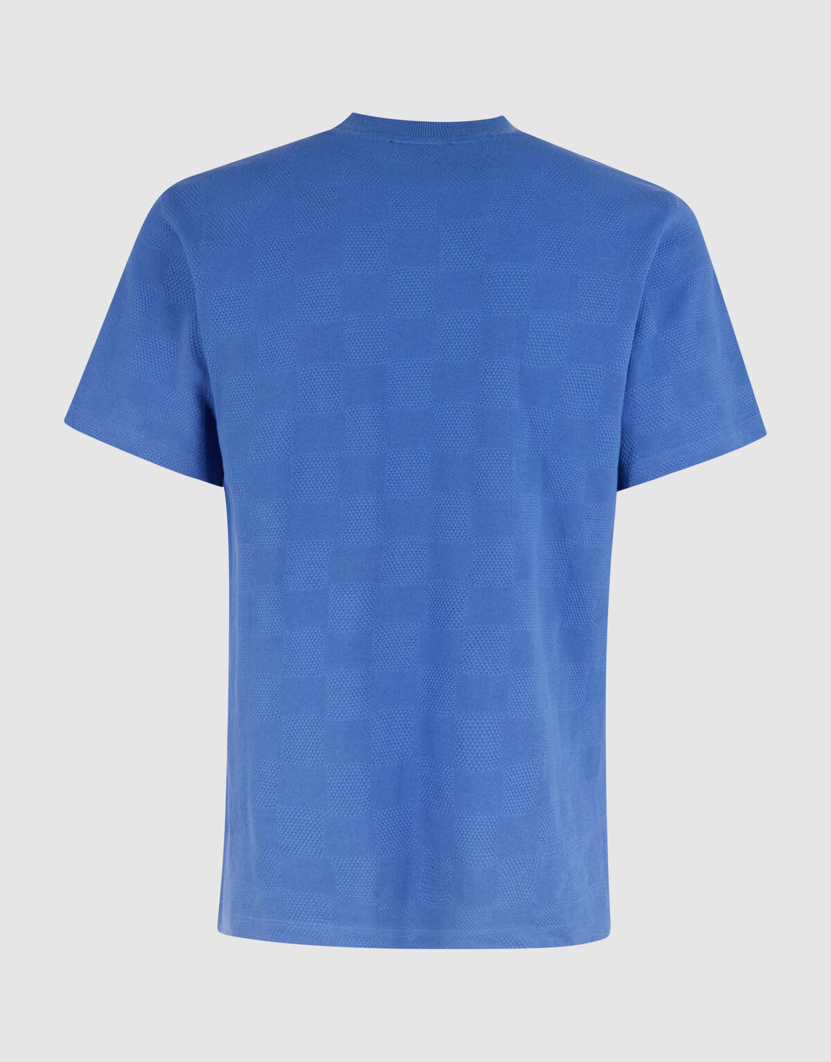 Patchwork T-shirt Blauw SHOEBY MEN