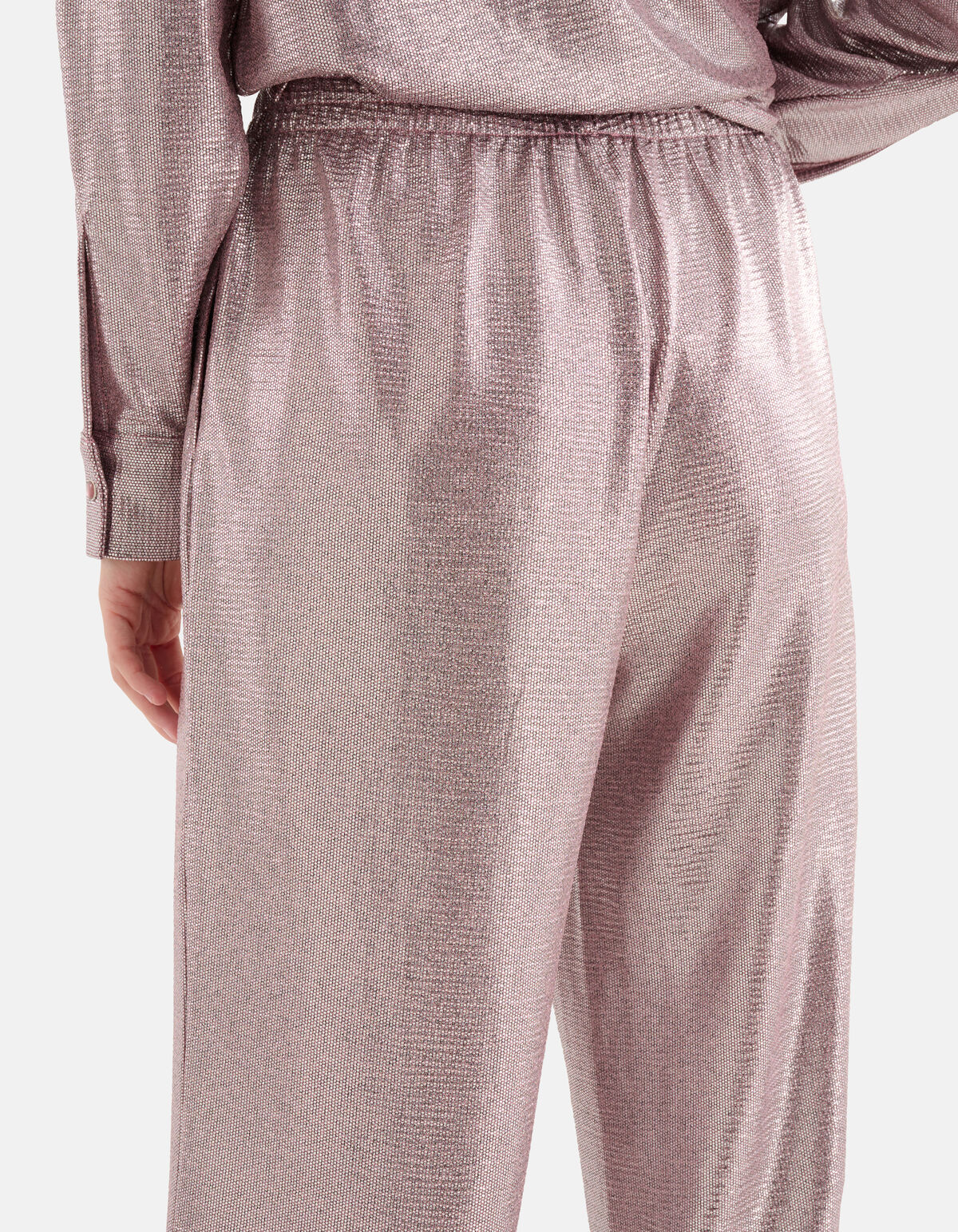 Metallic Broek Roze SHOEBY WOMEN
