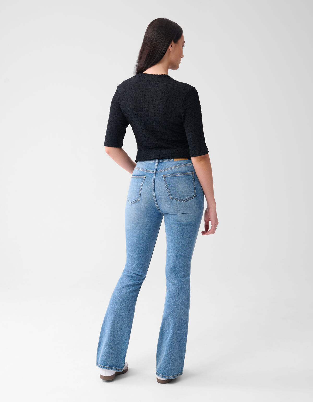 Flared Fit Jeans Mediumstone L34 SHOEBY WOMEN