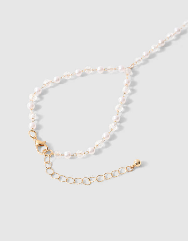Parel Hand Chain Goud SHOEBY ACCESSOIRES