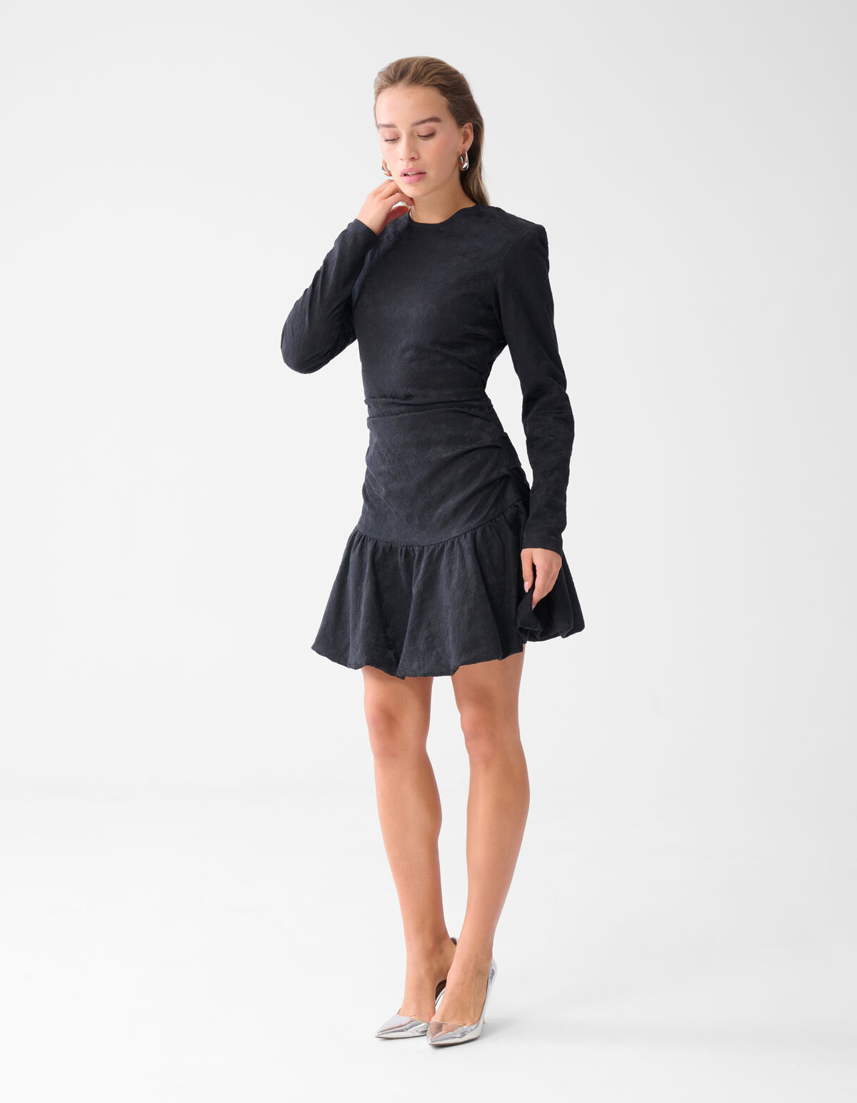 Ballon Mini Jurk Zwart SHOEBY WOMEN