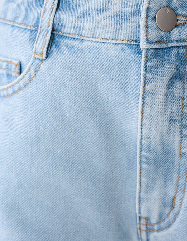 Denim Short Bleached By Monica SHOEBY WOMEN