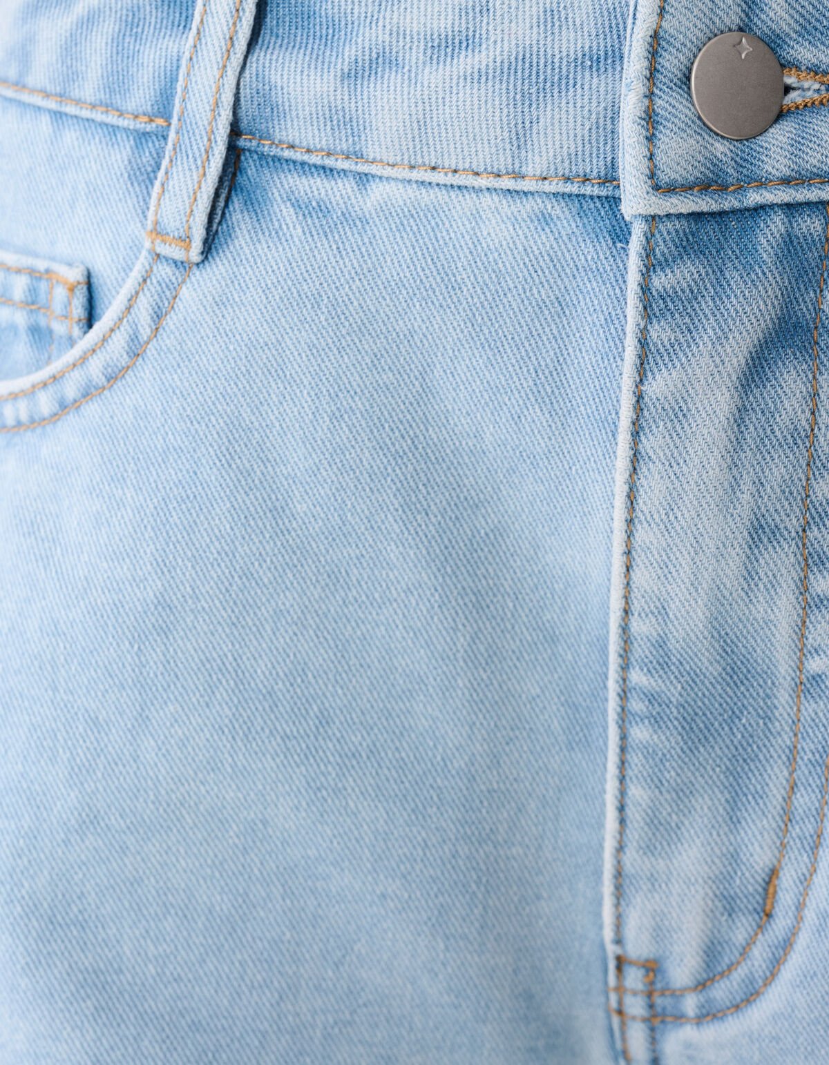 Denim Short Bleached By Monica SHOEBY WOMEN