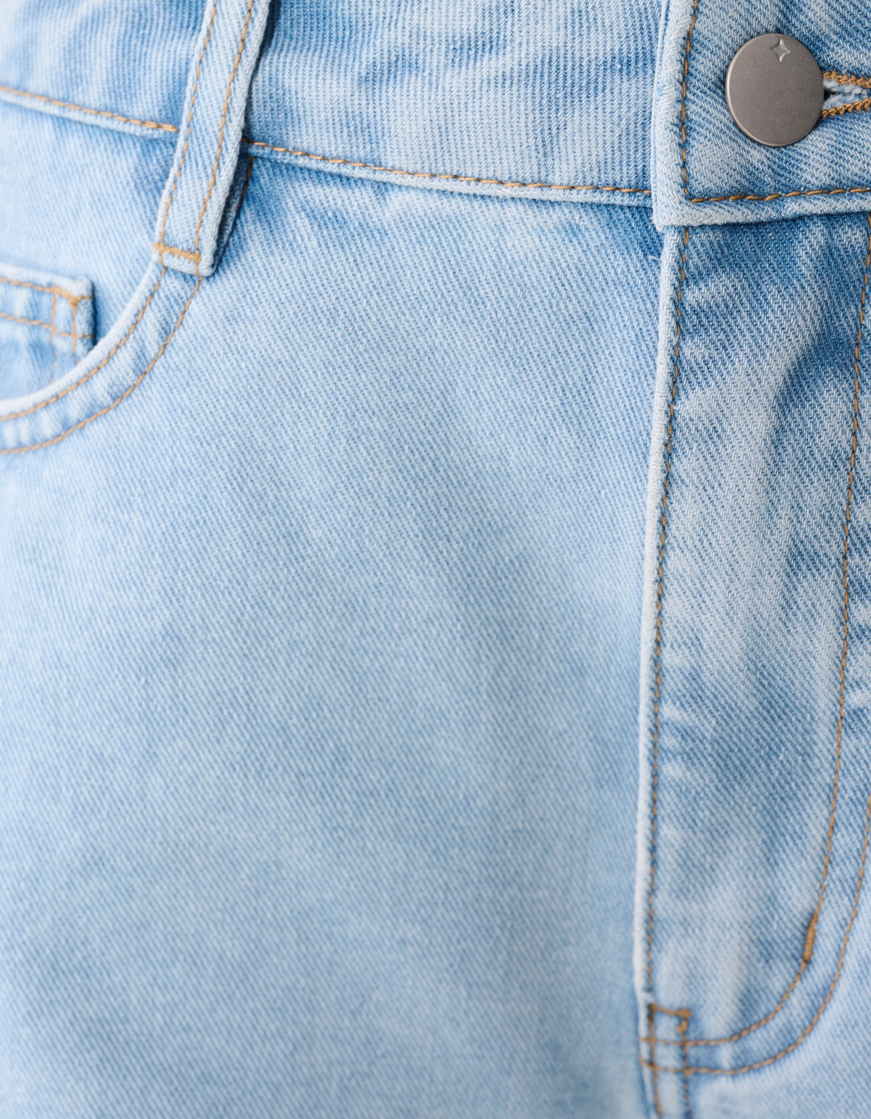 Denim Short Bleached By Monica SHOEBY WOMEN