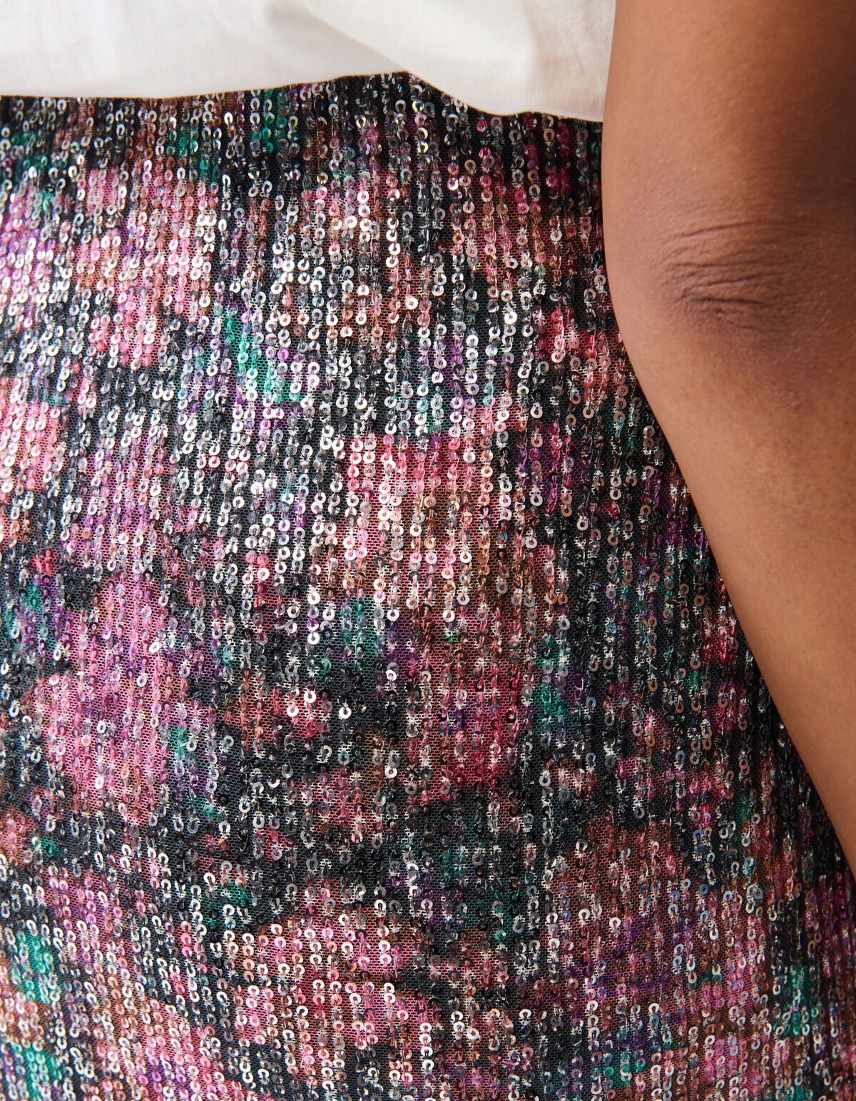 Sequin Maxi Rok Multicolor By Fred SHOEBY WOMEN
