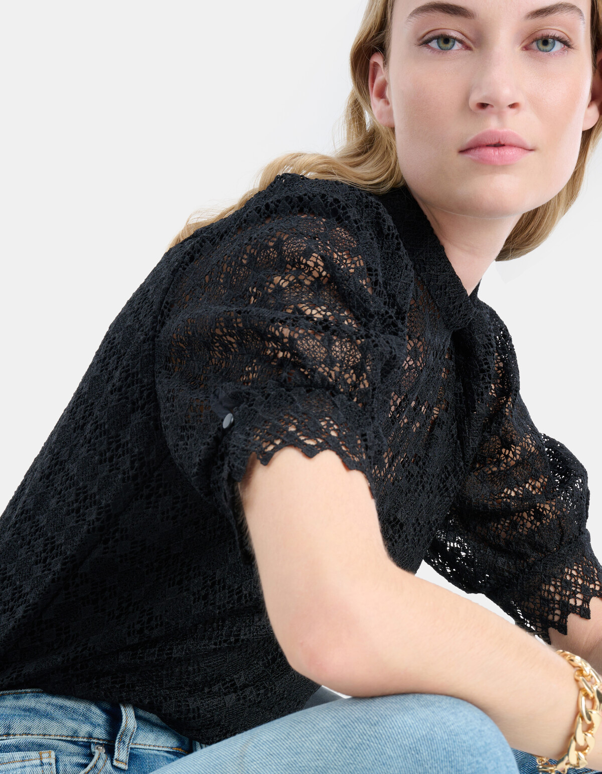 Lace Top By Fred EKSEPT