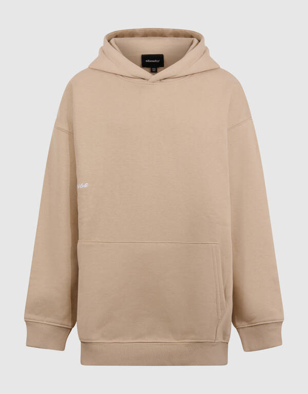 Breaker Artwork Hoodie Beige SHOEBY BOYS