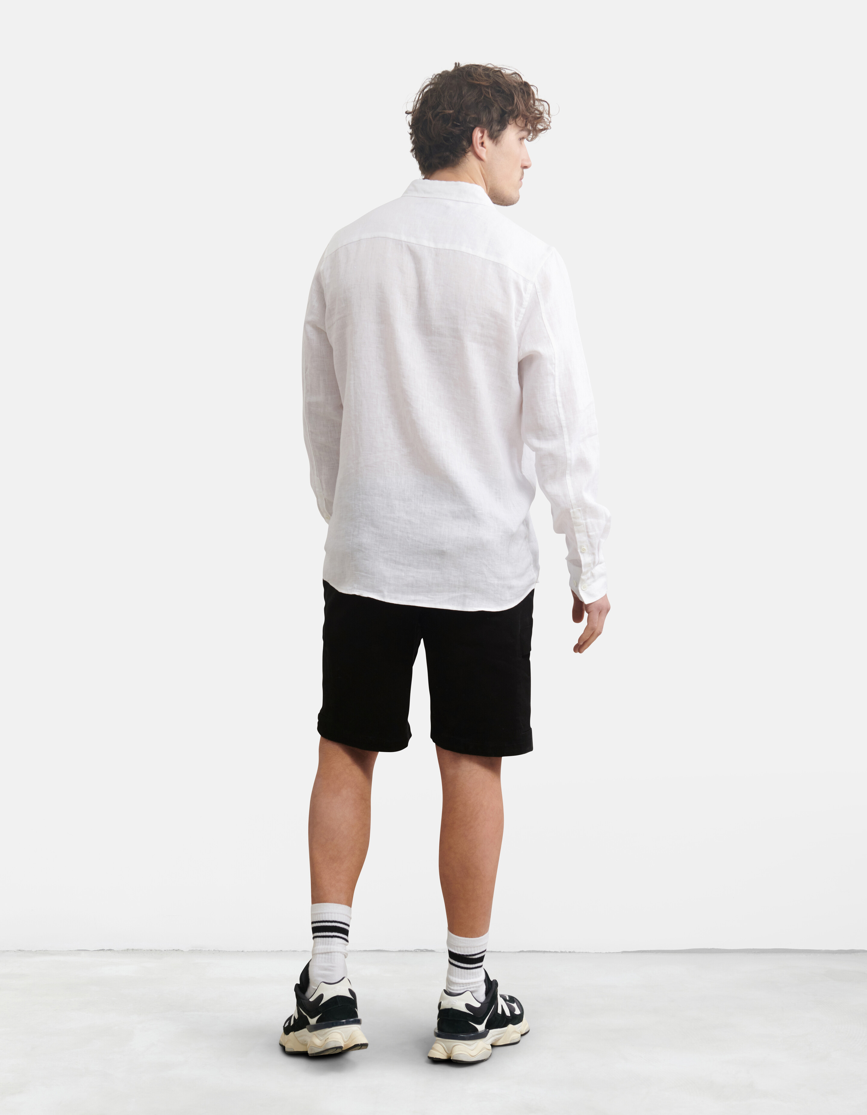 Cargo Short Zwart By Fred SHOEBY MEN