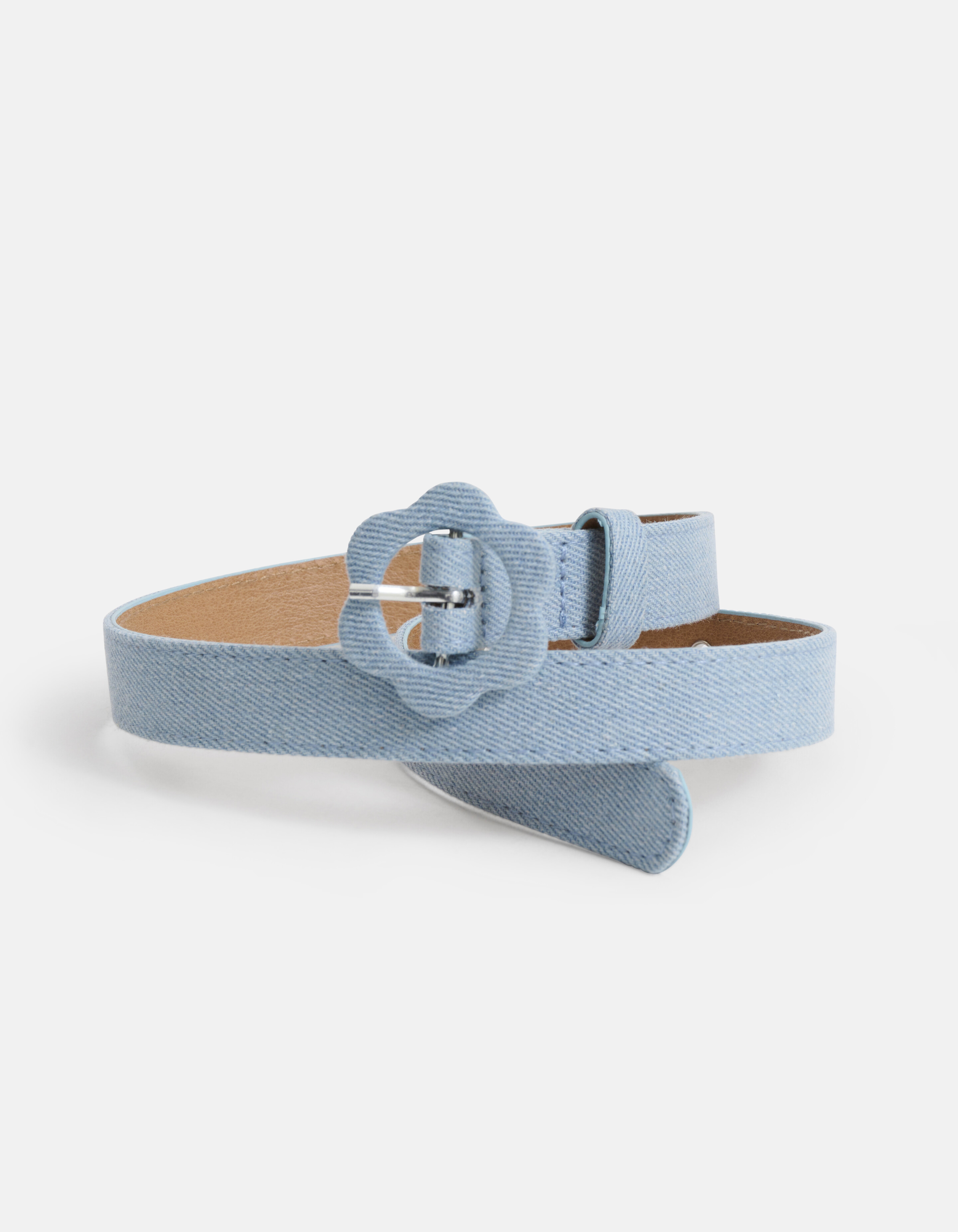 Flower Denim Riem SHOEBY ACCESSOIRES